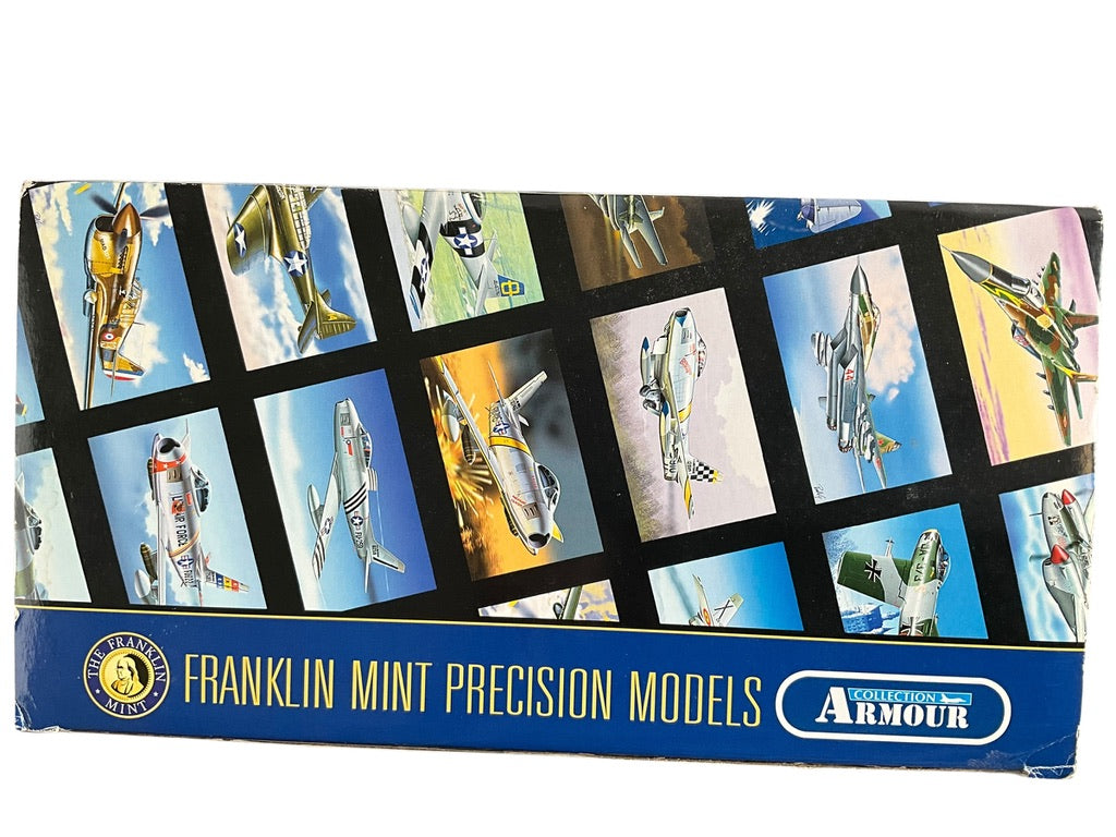 1/48 Franklin Mint/Armour (B11B925 ) North American F86E Sabre (FU746) "Lady Francis" flown by Colonel Francis S. Gabreski (5 Kills) & "Michigan Center" by Major William H. Westcott 25th FS, 1st FW , U.S.A.F. Sout Korea Oct 1951 (Limited Edition)