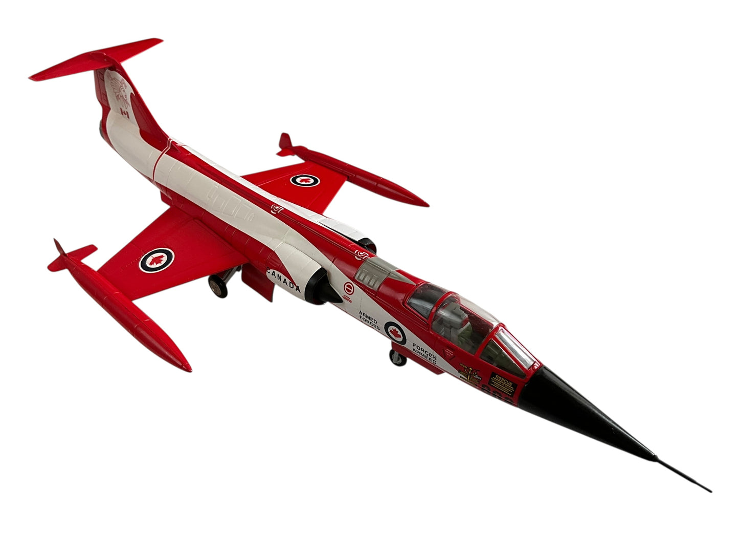 1/48 Franklin Mint/Armour (B11E090) Canadair CF104 (F104G) Starfighter (104668) 421 "Red Indian" Sqdn (Retirement Scheme) Canadian Armed Forces (Limited Edition)