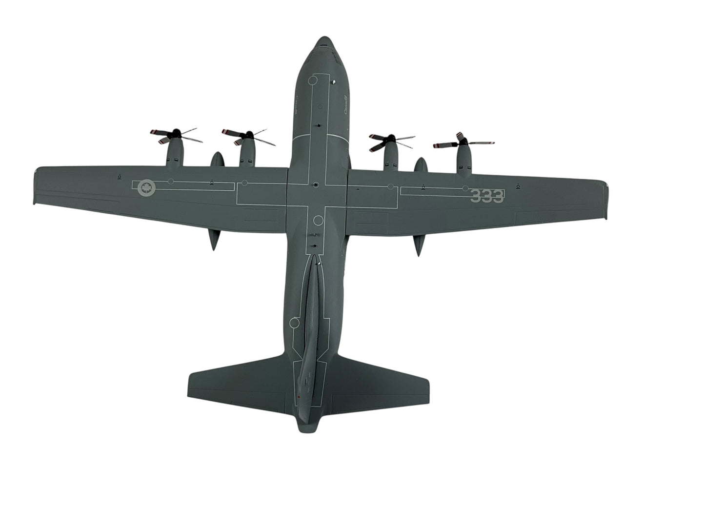 1/200 Gemini200 (G2CAF1284) Lockheed C130H Hercules (130333) Lo-Vis Grey Livery, 424 "Tiger" S.A.R. Sqdn, 8 Wing, R.C.A.F. April 2011 (Limited Edition) 2024 Release