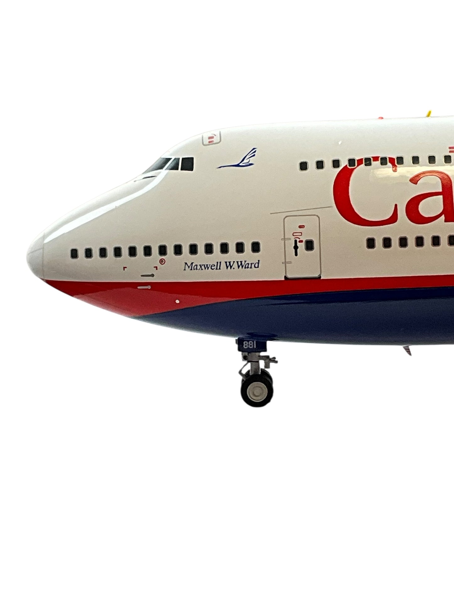 1/200 Inflight200 (IF7440717) Boeing B747-475 (C-GMWW) "Maxwell W. Ward" 2nd C.A.I. - Landor "Proud Wings" Livery - Canadian Airlines International (Limited Edition)