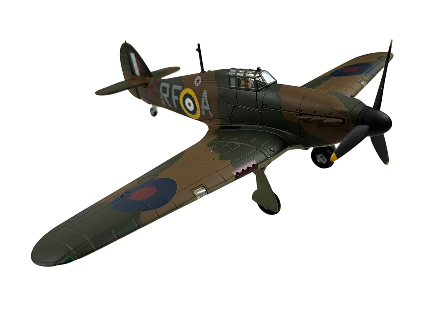 1/72 CORGI (AA27602) HAWKER-HURRICANE MK-1 (RF-A * P3120) FLG-OFF Z.K.HENNEBERG POLISH AIRFORCE 303-SQUADRON NORTHHOLT BATTLE of BRITAIN 1940 (LIMITED EDITION #1413 of Only 1600)