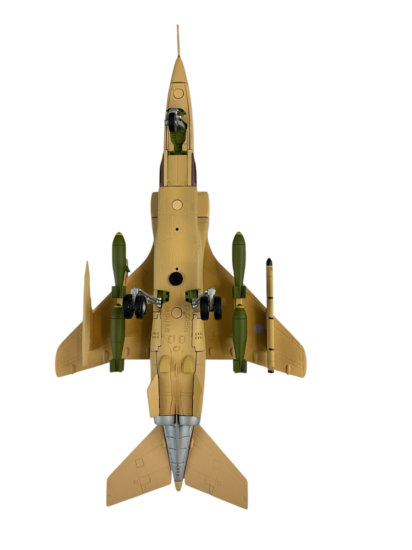 1/72 Corgi (AA35402) Sepecat Jaguar GR.1A "Sadman" (XZ2364) "Gulf War" Muharraq, Bahrain No.54 Sqdn R.A.F. 1991 (Limited Edition #1418 of 3200)