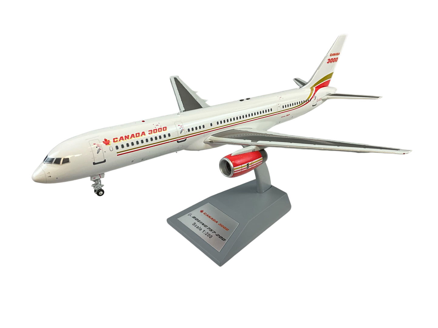 1/200 Inflight200 (IF7521012B) Boeing B757-200 (C-FOOE) Canada3000 (Limited Edition)