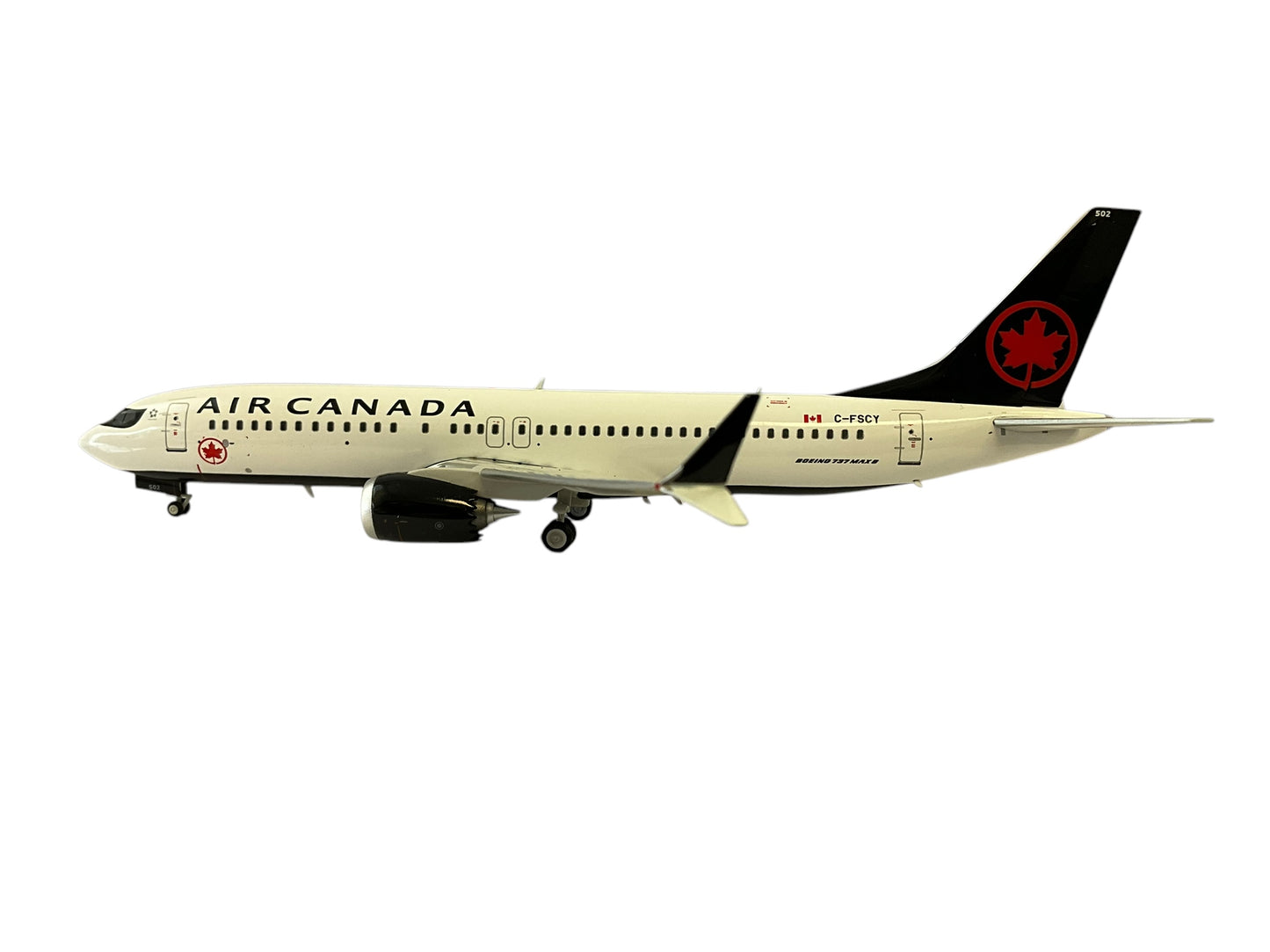 1/200 Inflight200 (AC737MAX) Boeing B737-MAX8 (C-FSCY} Air Canada 2017 (Limited Edition)