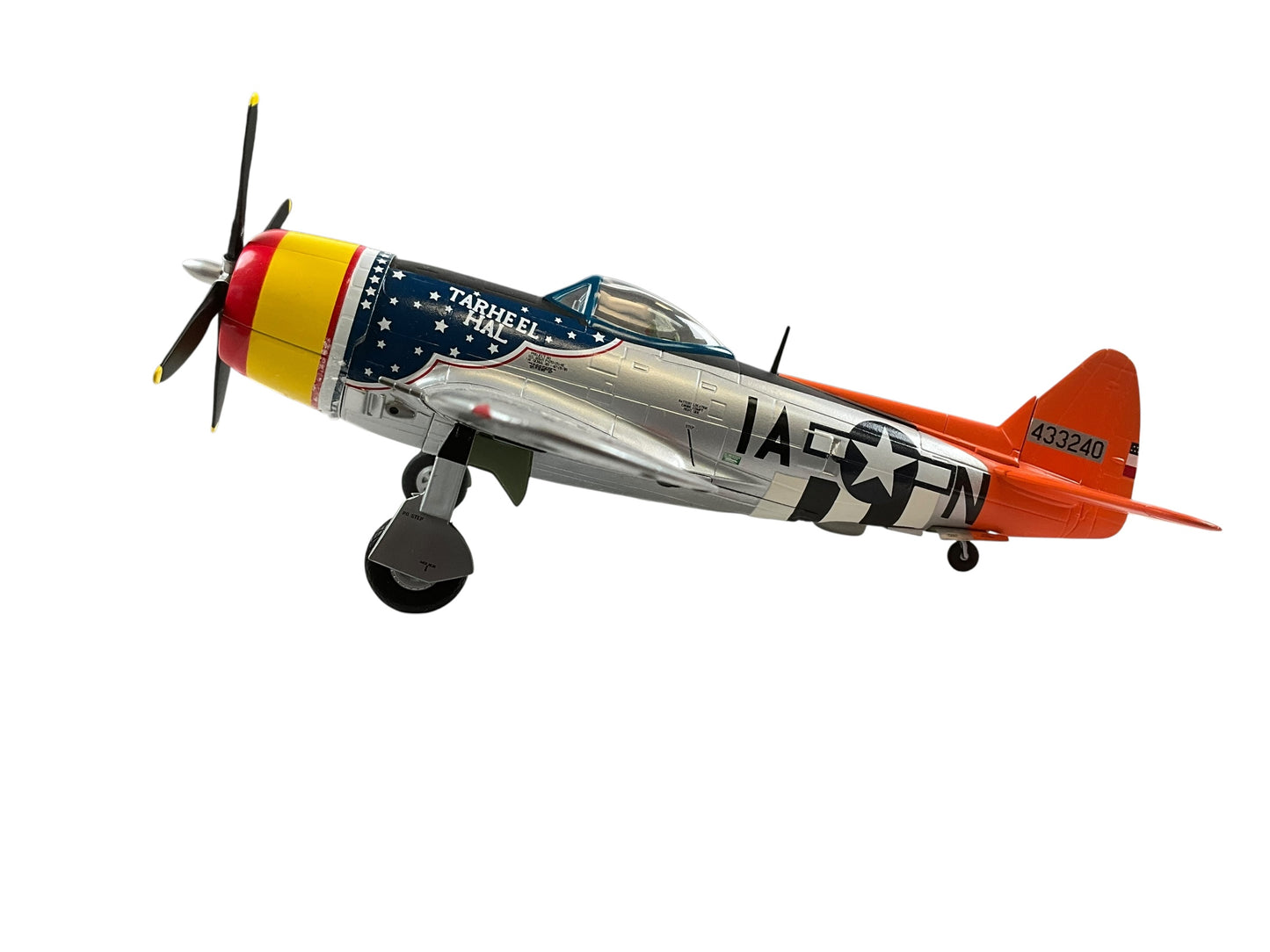 1/48 Armour/Franklin Mint (98150) Republic P47D Thunderbolt (IA+N - 433240) "Tarheel Hal" WWII,. U.S.A.A..F. (Limited Edition.