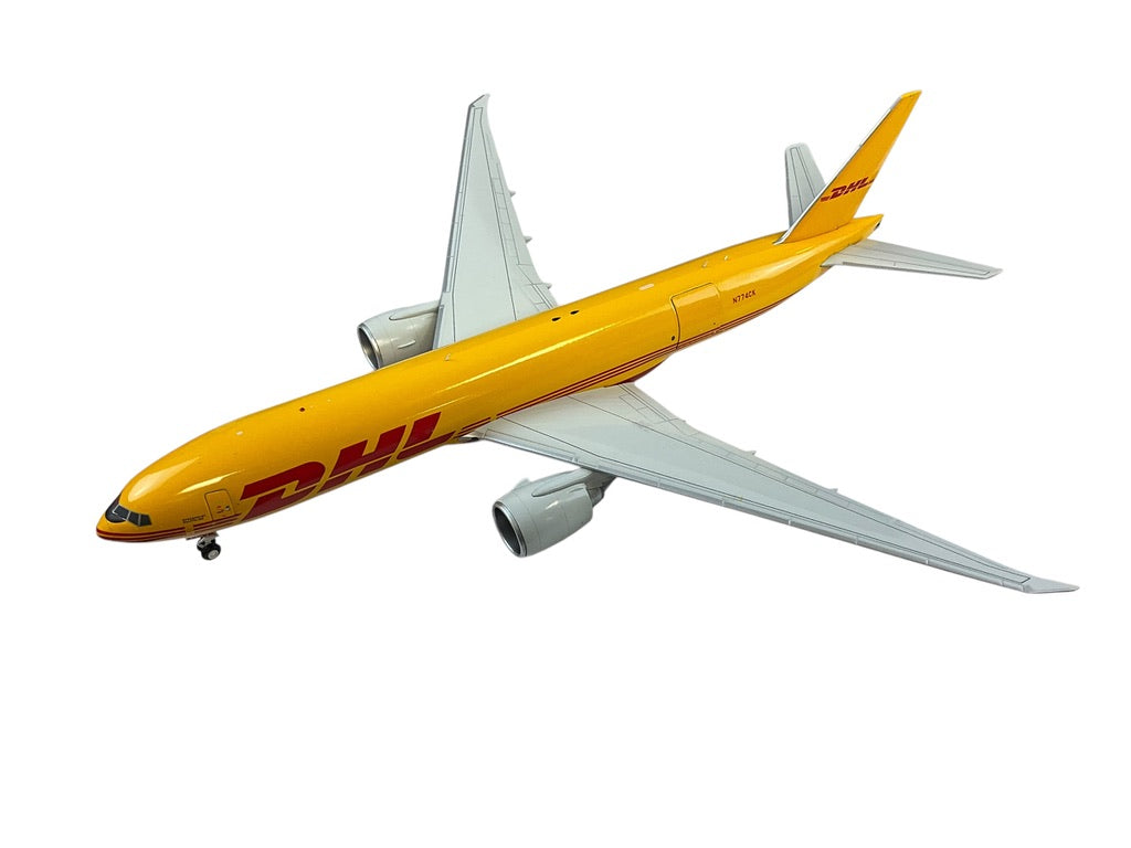 1/200 Gemini200 (G2DHL952) Boeing B777-200LRF (N774CK) "Interactive Series" DHL Courier _ Kalitta Air (limited Edition) 2022 Release