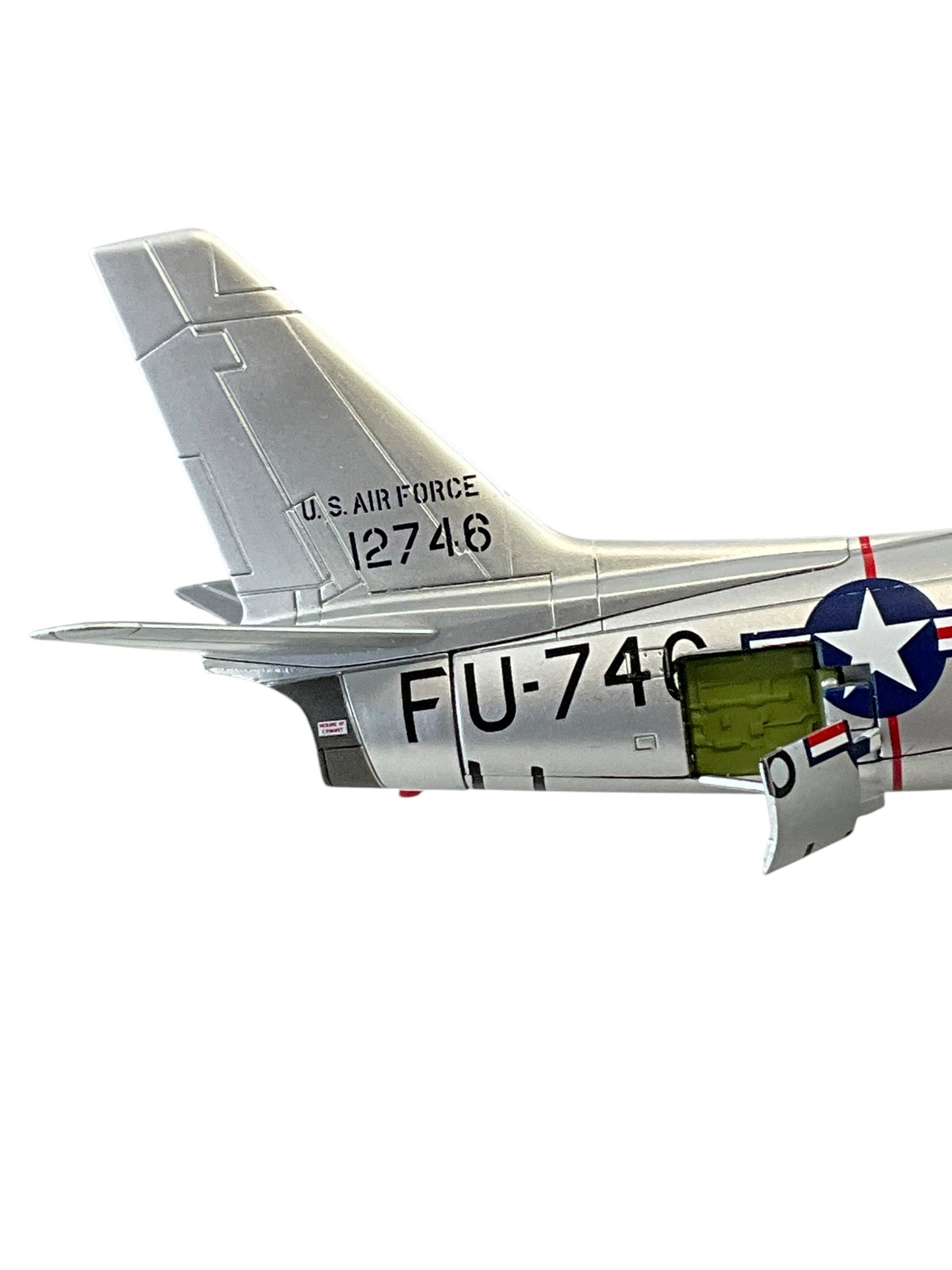 1/200 HobbyMaster (HA4315) North American F86E Sabre (FU746) "Lady Francis" flown by Colonel Francis S. Gabreski (5 Kills) & Major William H. Westcott 25th FS, 1st FW , U.S.A.F. Sout Korea Oct 1951 (Limited Edition of Only 600)