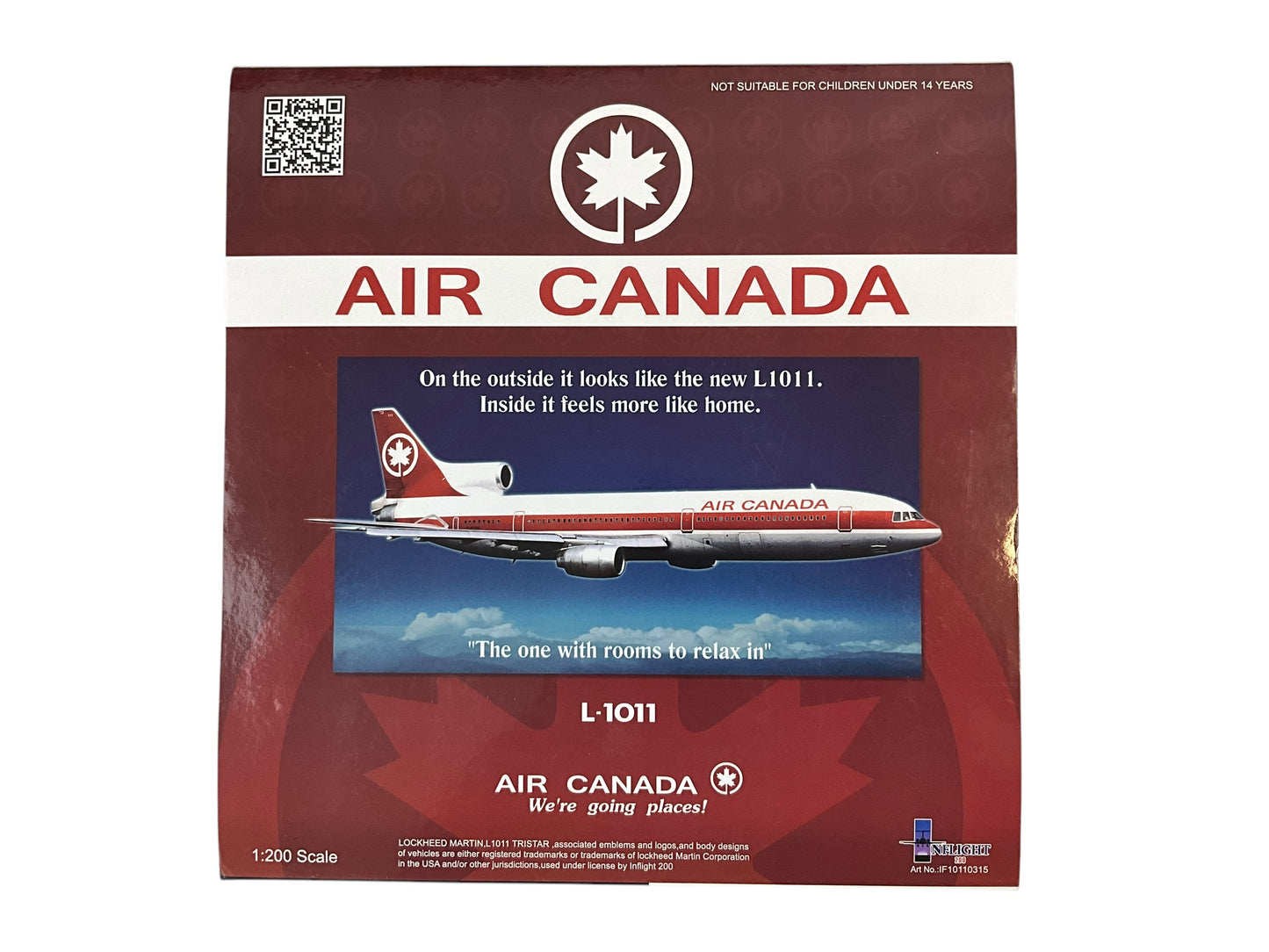 1/200 INFLIGHT200 LOCKHEED L1011-100 AIR CANADA SINGAPORE-85