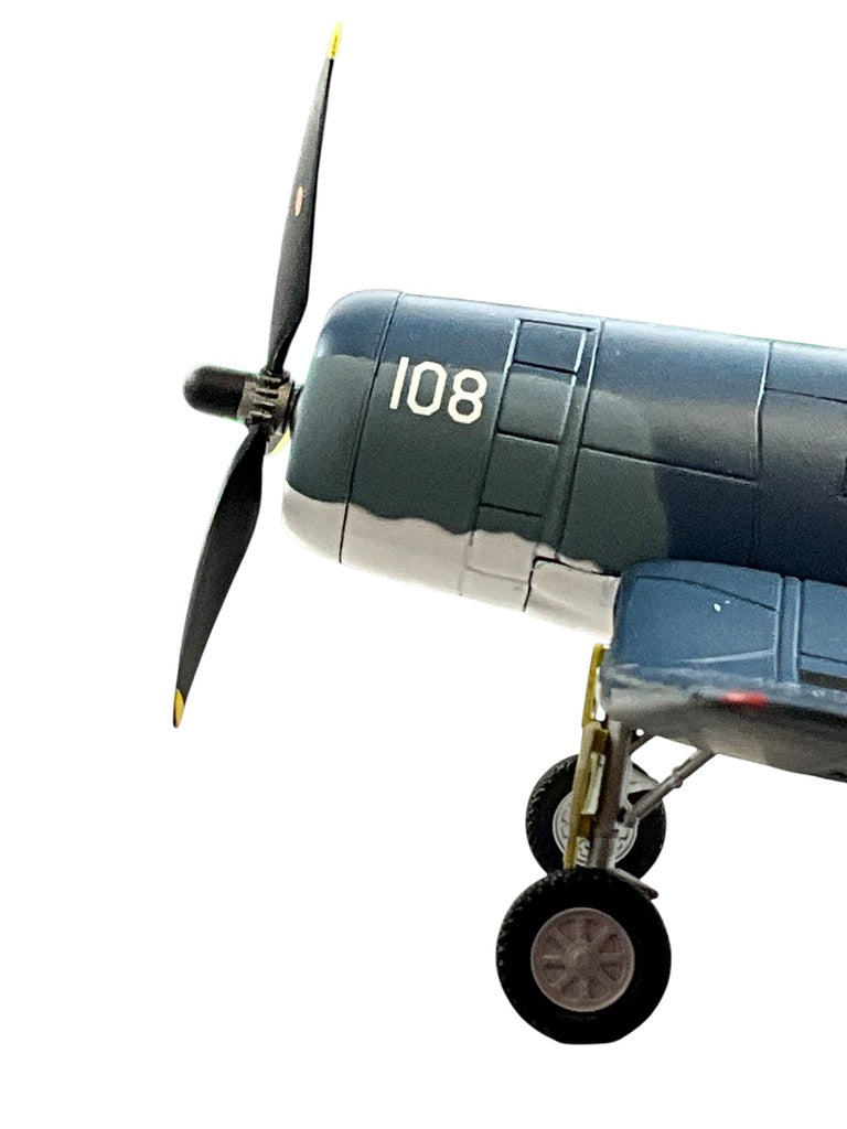 1/48 Armour/Franklin Mint (98059) Chance Vought F4U Corsair (108) flown by WWII Ace G.L.Holowell (8 Kills) VMF11 "DEVIL DOGS" U.S.M.C. (Limited Edition)
