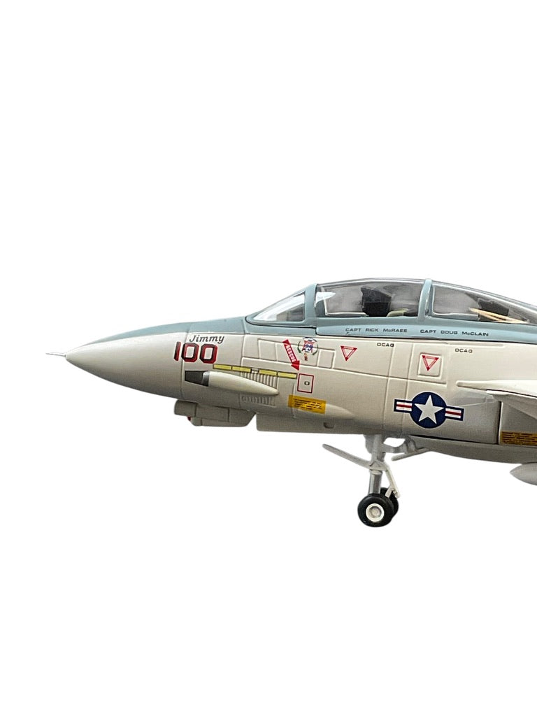 1/48 Armour/Franklin Mint (98069) Grumman F14A Tomcat (100) USS Kittyhawk VF154 "Black Knights"U.S.Navy (Limited Edition)