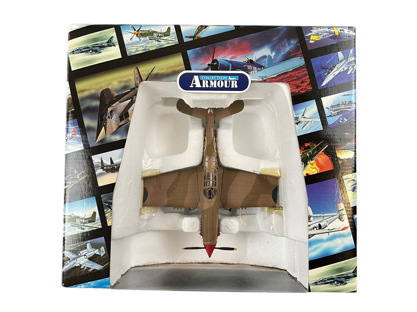 1/48 Franklin Mint/Armor (B11B625) Curtiss P40D KittyHawk Mk.1 (GA-Y/AK772) "London Pride" North Africa 112 Sqdn R.A.F. (Limited Edition)