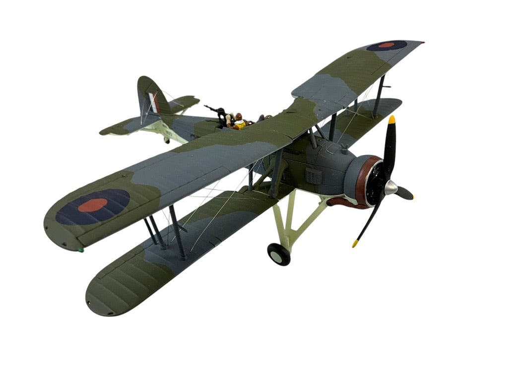1/72 Corgi (AA36301) Fairey Swordfish Mk.1 (Y4372) "Sinking the BISMARK" 27 MAY 1941, No.810 Sqdn Royal Navy (Limited Edition NO CARD)