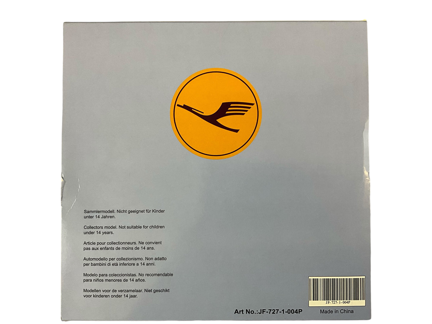 1/200 (Inflight200) J-Fox (JF-727-1-004P) BOEING B727-100 (D-ABIZ) ""Gelsenkirchen" 5th Livery Lufthansa (Limited Edition)