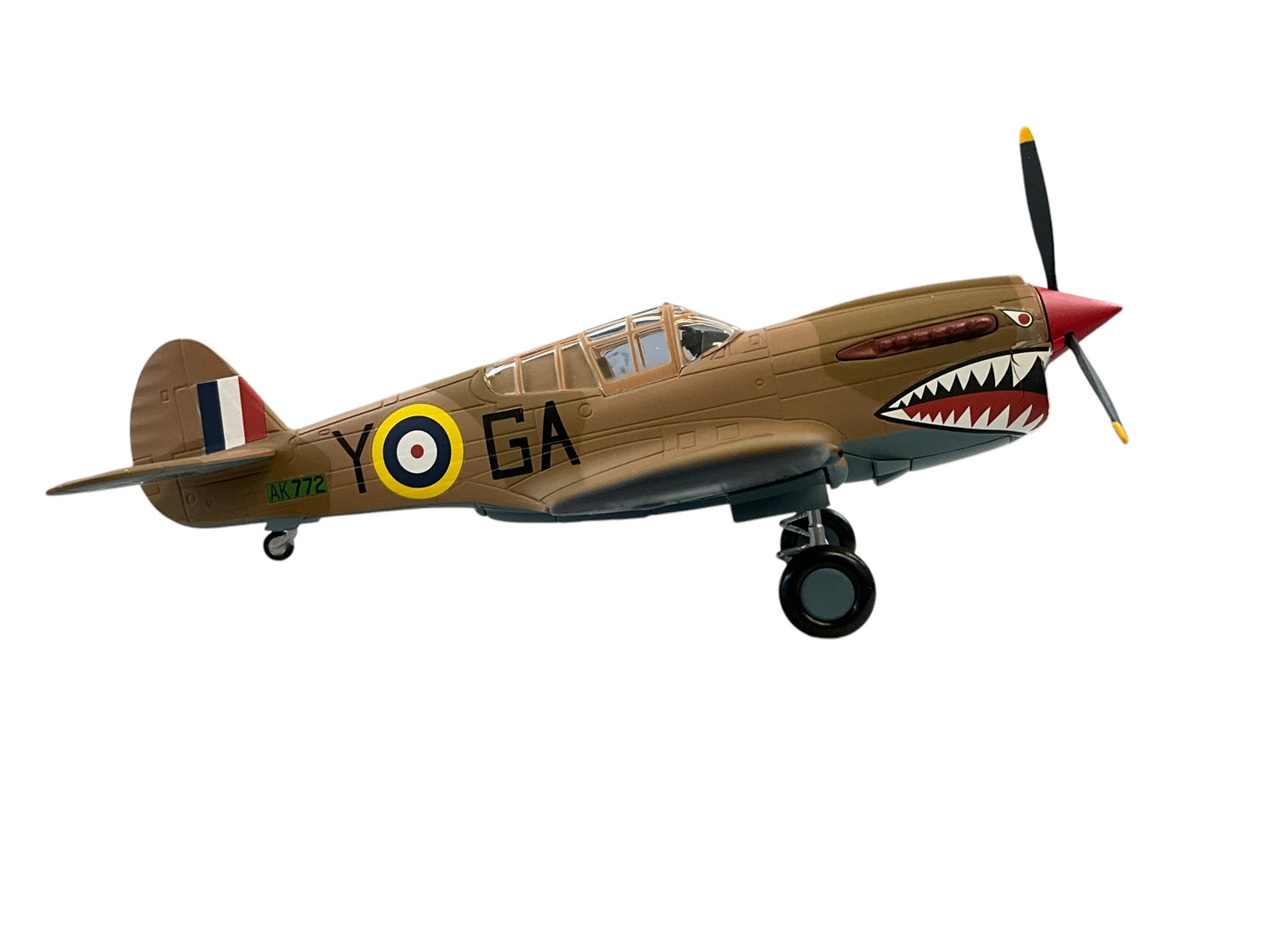 1/48 Franklin Mint/Armor (B11B625) Curtiss P40D KittyHawk Mk.1 (GA-Y/AK772) "London Pride" North Africa 112 Sqdn R.A.F. (Limited Edition)