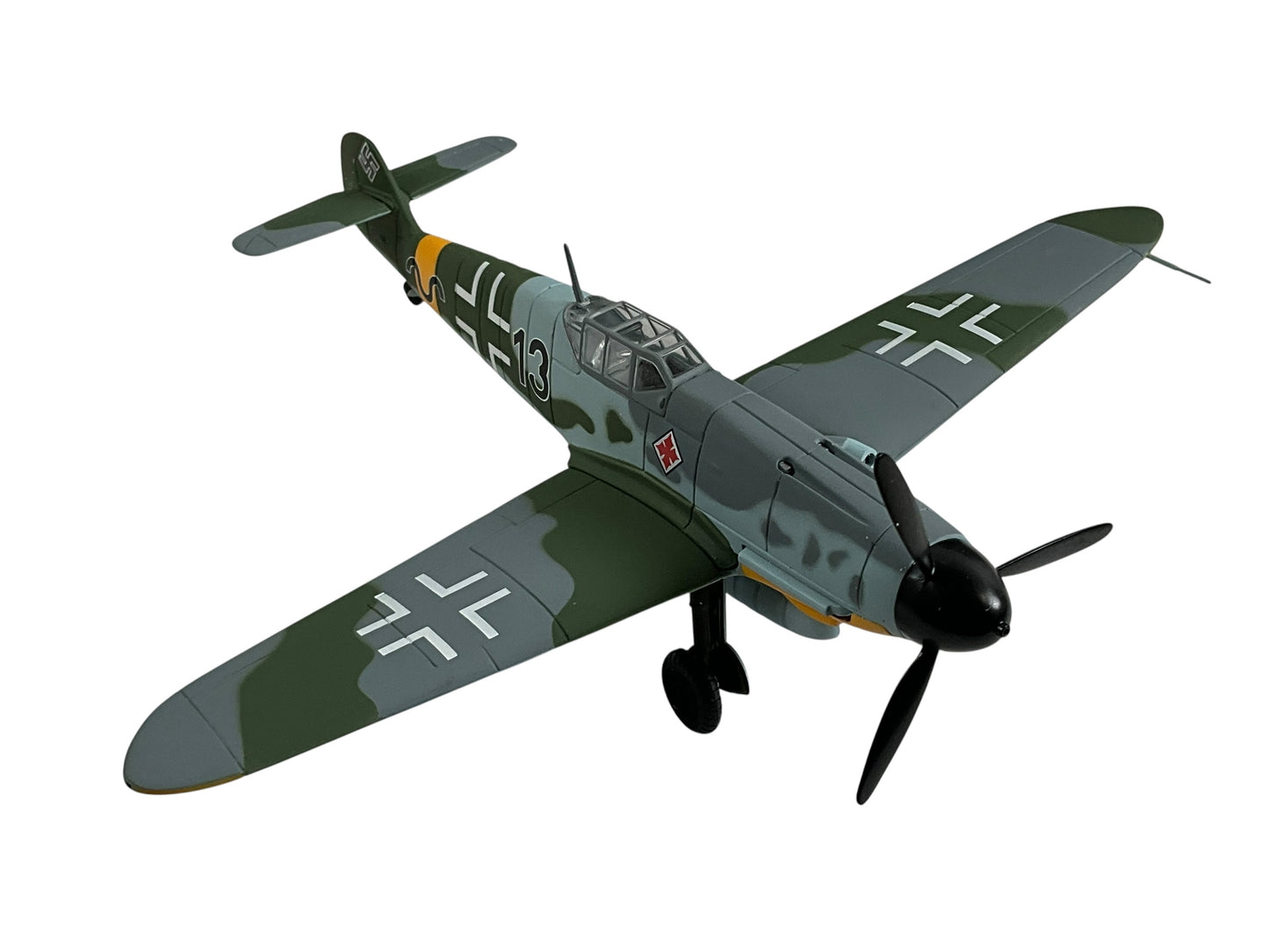 1/48 Franklin Mint/Armour (B11E215) Messerschmitt Bf109G flown by Gunther Rall "Black 13" III/JG 52, WWII Reichs Luftwaffe (Limited Edition)
