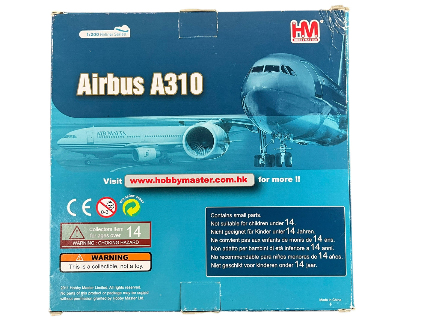 1/200 HOBBYMASTER AIRBUS (A310-304) CC-150 POLARIS 437(T) Husky Sqn RCAF (LIMITED EDITION)