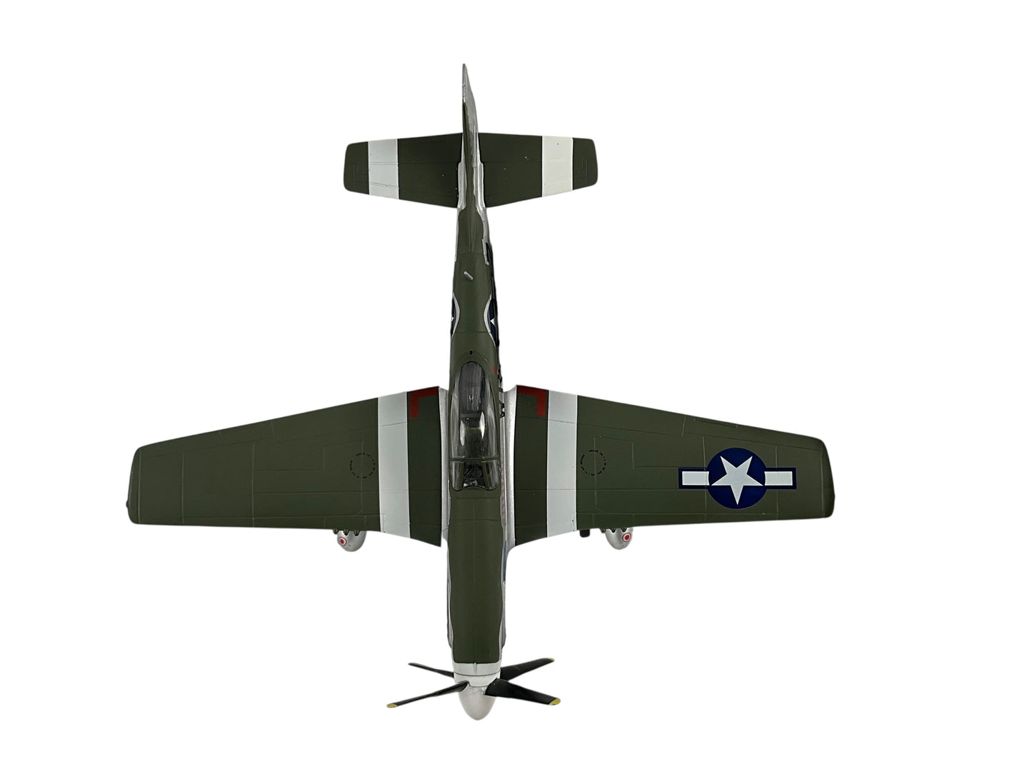 1/48 Armour/Franklin Mint (ART.98005/B11F047-C) North American P51D Mustang (WR+Z/413305) "THE HUNTER TEXAS" flown by WWII Ace 1st Lt. Henry Brown (26 Kills) 354th FS 355th FG 8th AF U.S.A.A.F. 1944 (Limited Edition)