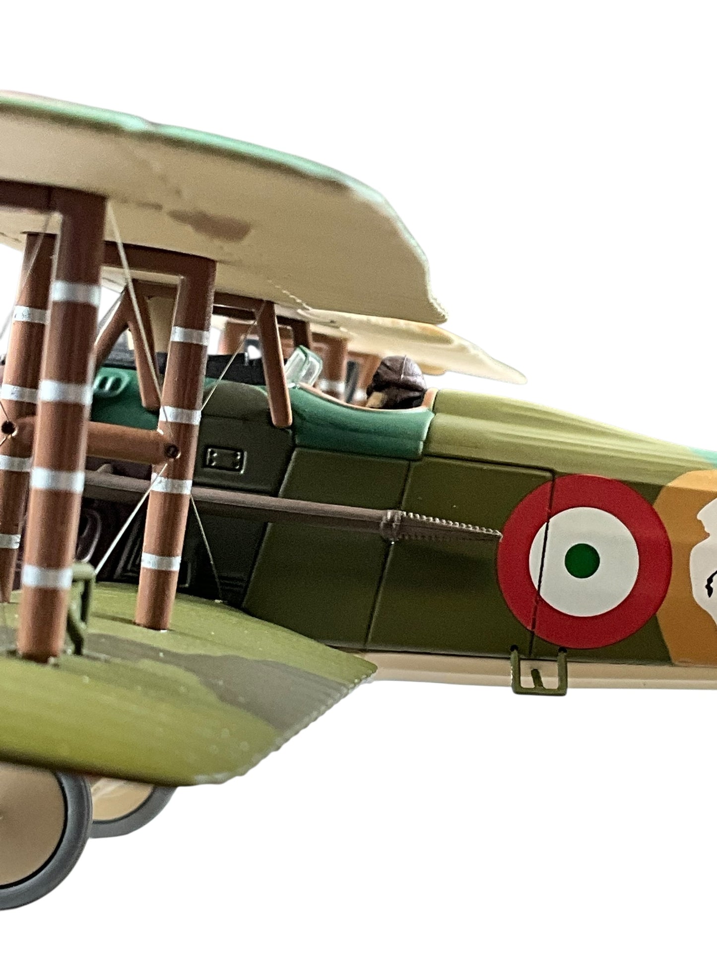 1/48 Corgi (AA37907) Spad XIII (S2445) flown by Major Francesco Baracca (34 Kills) "Italy's Ace of Aces" 91a Squadriglia Italian Army Air Force 1918 (Limited Edition #0742 of Only 1000)
