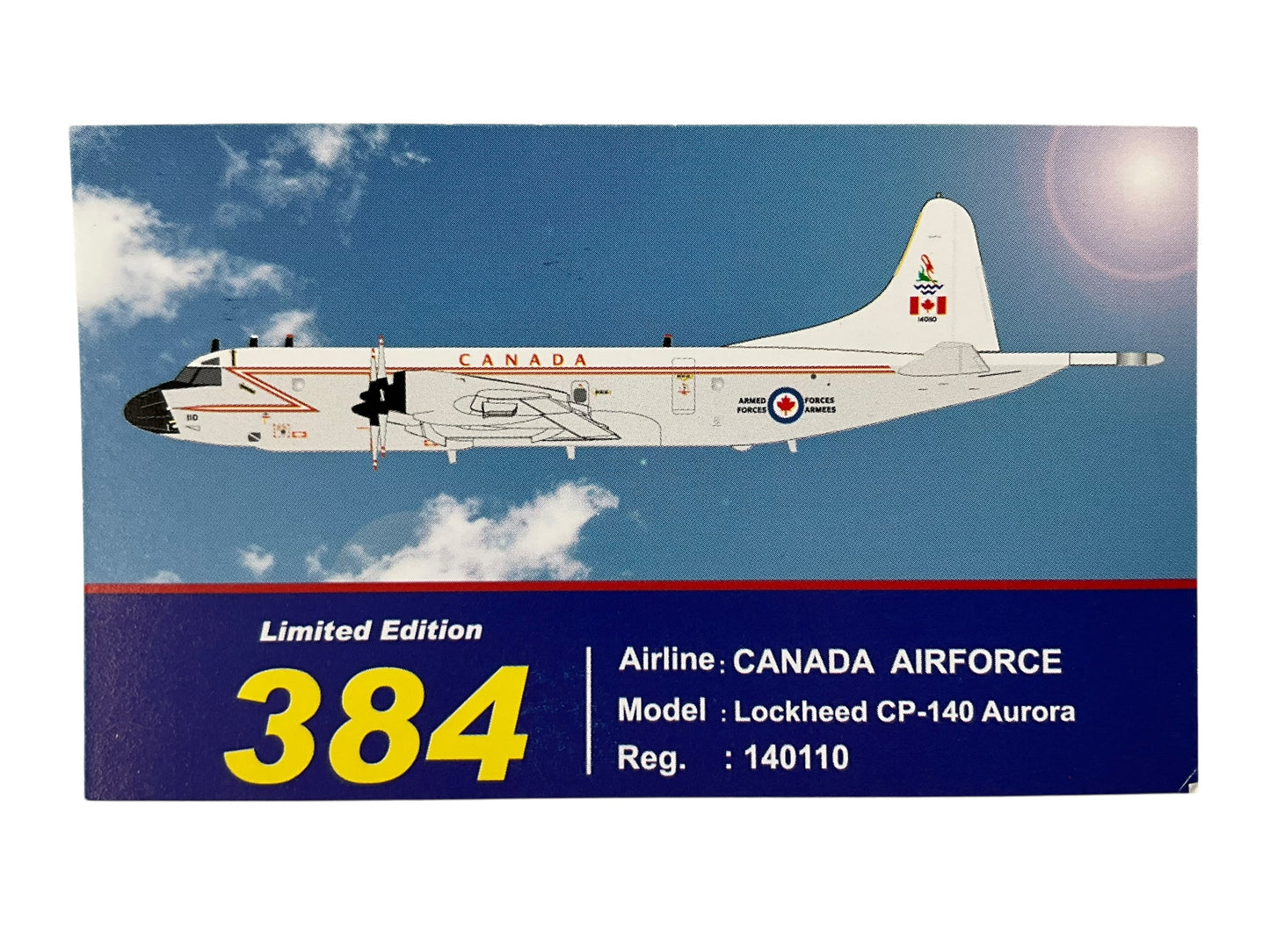 1/200 Inflight200 (IFP3011) Lockheed CP-140 (P-3) Aurora 407 "Demon" Sqn Canadian Armed Forces (Limited Edition #147 of ONLY 384)