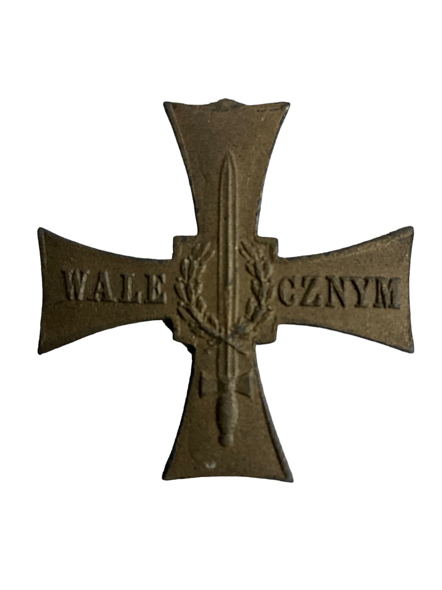 WW2 Poland Polish Cross of Valour British Made Full Size