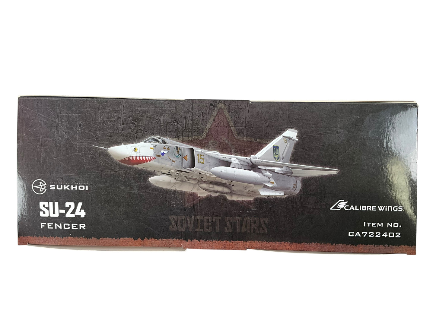 1/72 Calibre Wings (CA722402) Sukhoi Su24MR Fencer-E (Yellow 15) Starokostiantyniv AB, 7 BrTA, Ukraine Air Force (Limited Edition #018 of Only 800)