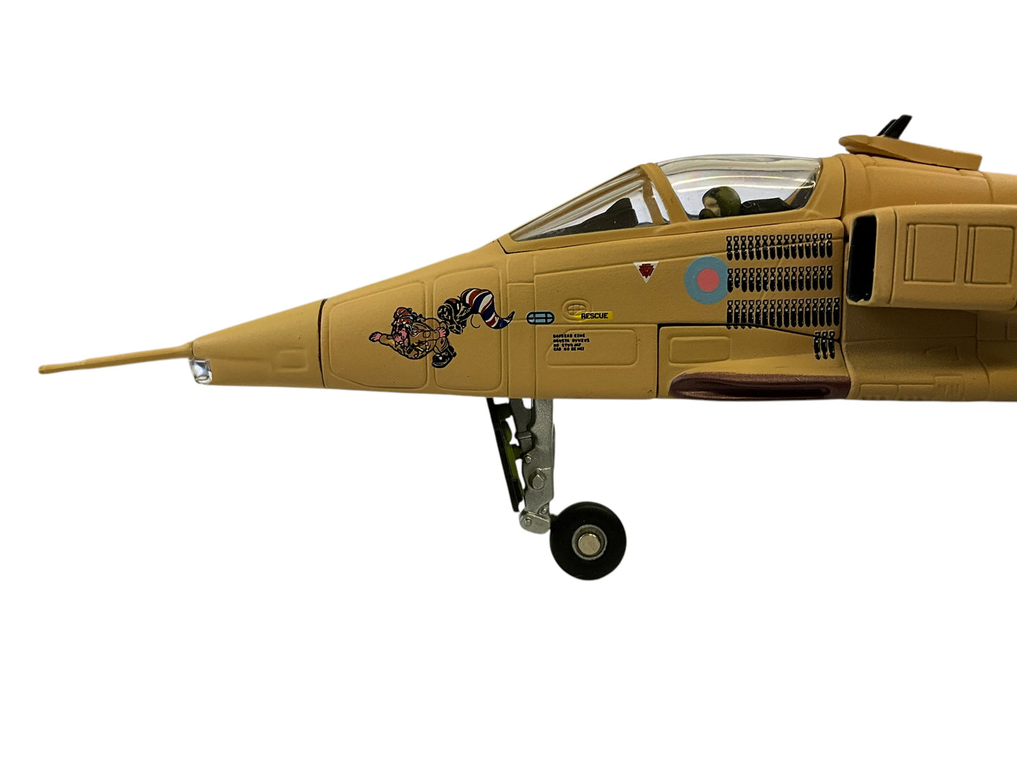 1/72 Corgi (AA35402) Sepecat Jaguar GR.1A "Sadman" (XZ2364) "Gulf War" Muharraq, Bahrain No.54 Sqdn R.A.F. 1991 (Limited Edition #1418 of 3200)