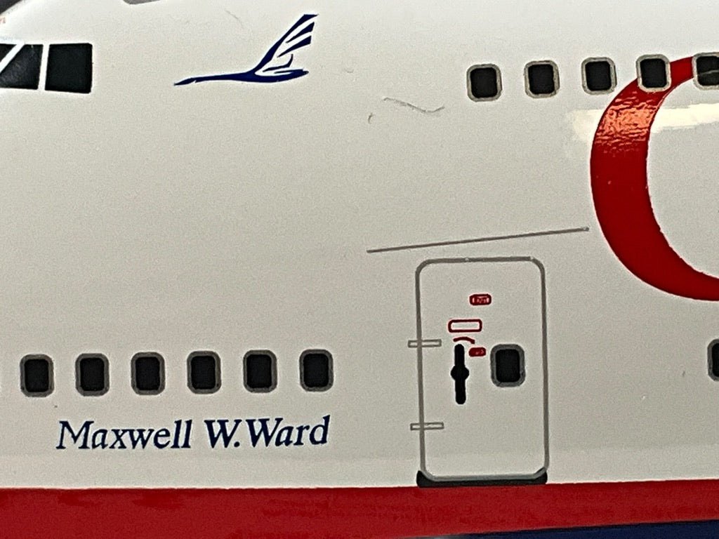 1/200 Inflight200 (IF7440717) Boeing B747-475 (C-GMWW) "Maxwell W. Ward" 2nd C.A.I. - Landor "Proud Wings" Livery - Canadian Airlines International (Limited Edition)