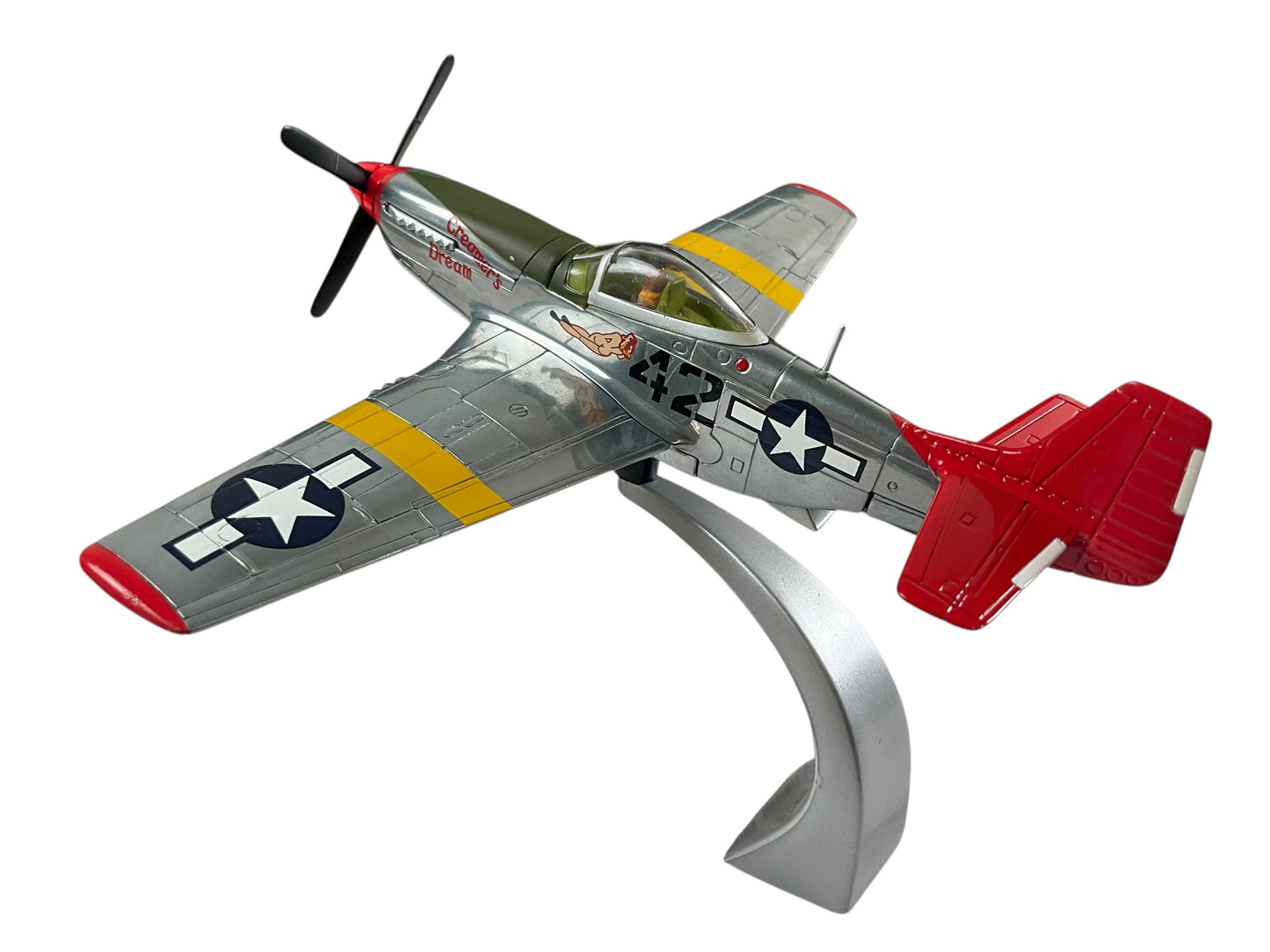 1/72 Corgi (US32215) North American P51D (Serial Unknown) "Creamer's Dream" flown by Lt. Charles White 301st FS/332nd FG "Tuskegee Airmen" Italy 1945 (Limited Edition #1674 of ONLY 2100)