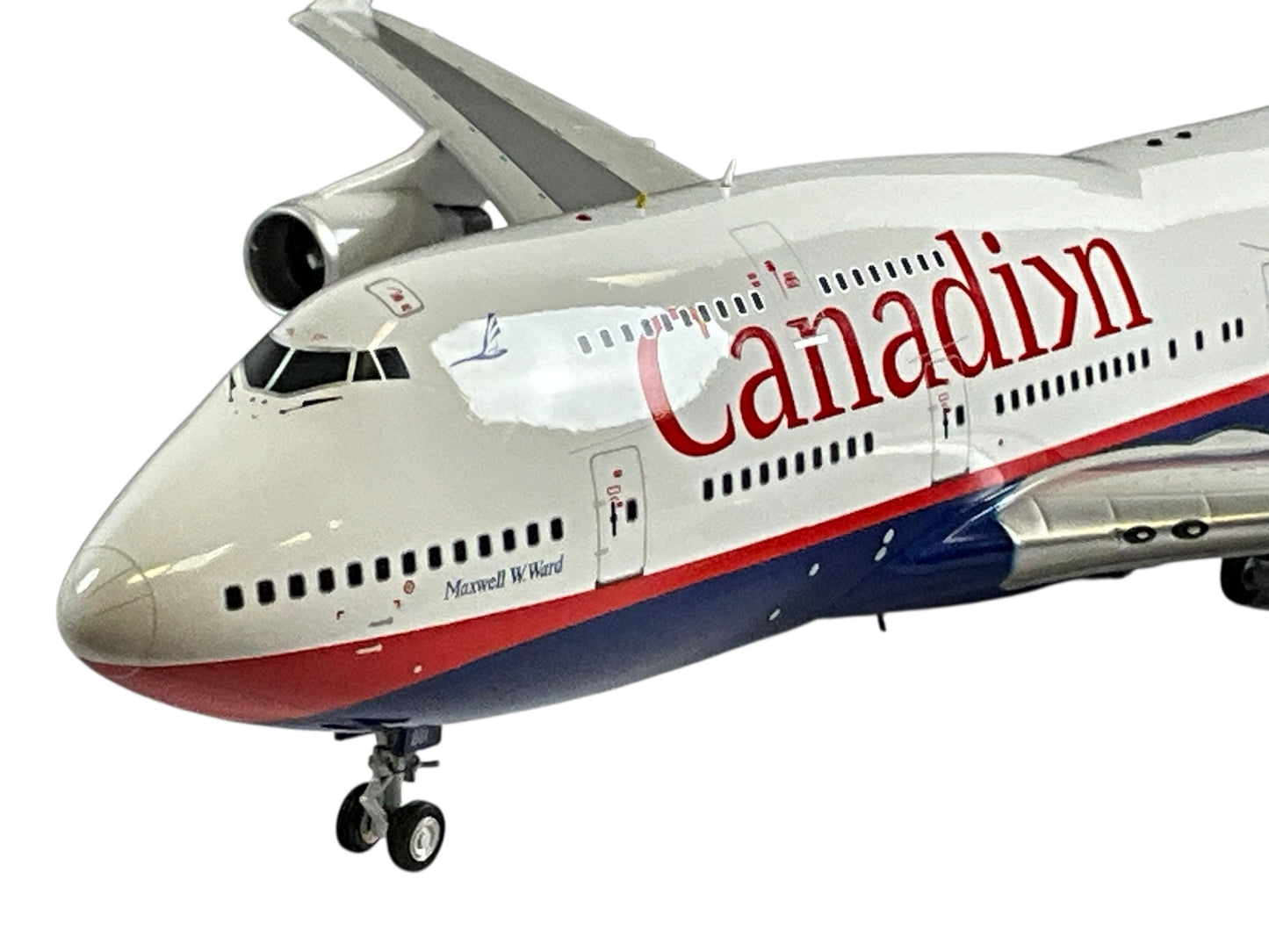1/200 Inflight200 (IF7440717) Boeing B747-475 (C-GMWW) "Maxwell W. Ward" 2nd C.A.I. - Landor "Proud Wings" Livery - Canadian Airlines International (Limited Edition)