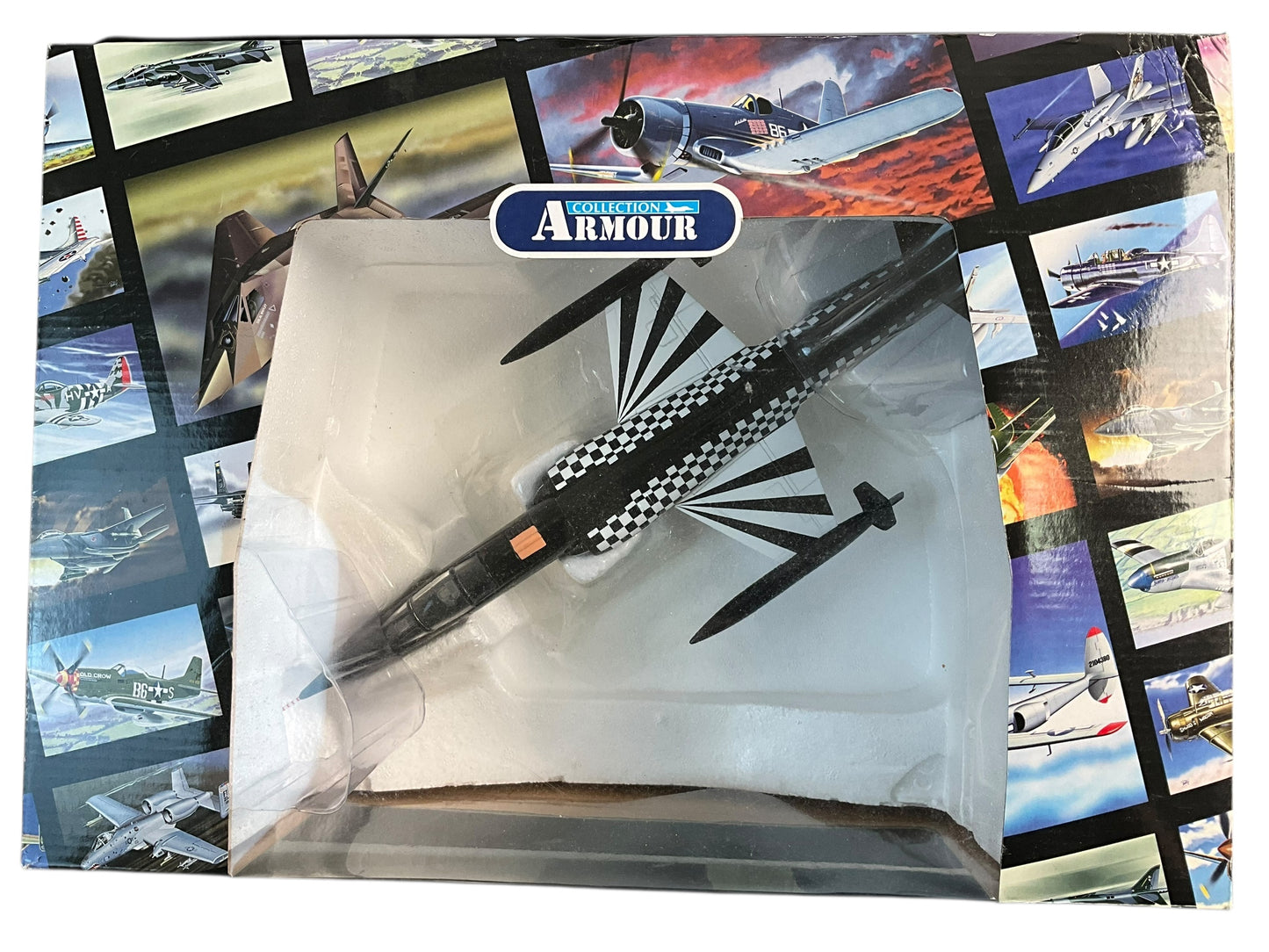 1/48 Franklin Mint/Armour (B11E193) Canadair CF104`(F104G) Starfighter (104880) 441 "Silver Fox" Sqdn Disbandment Scheme Canadian Armed Forces (Limited Edition)