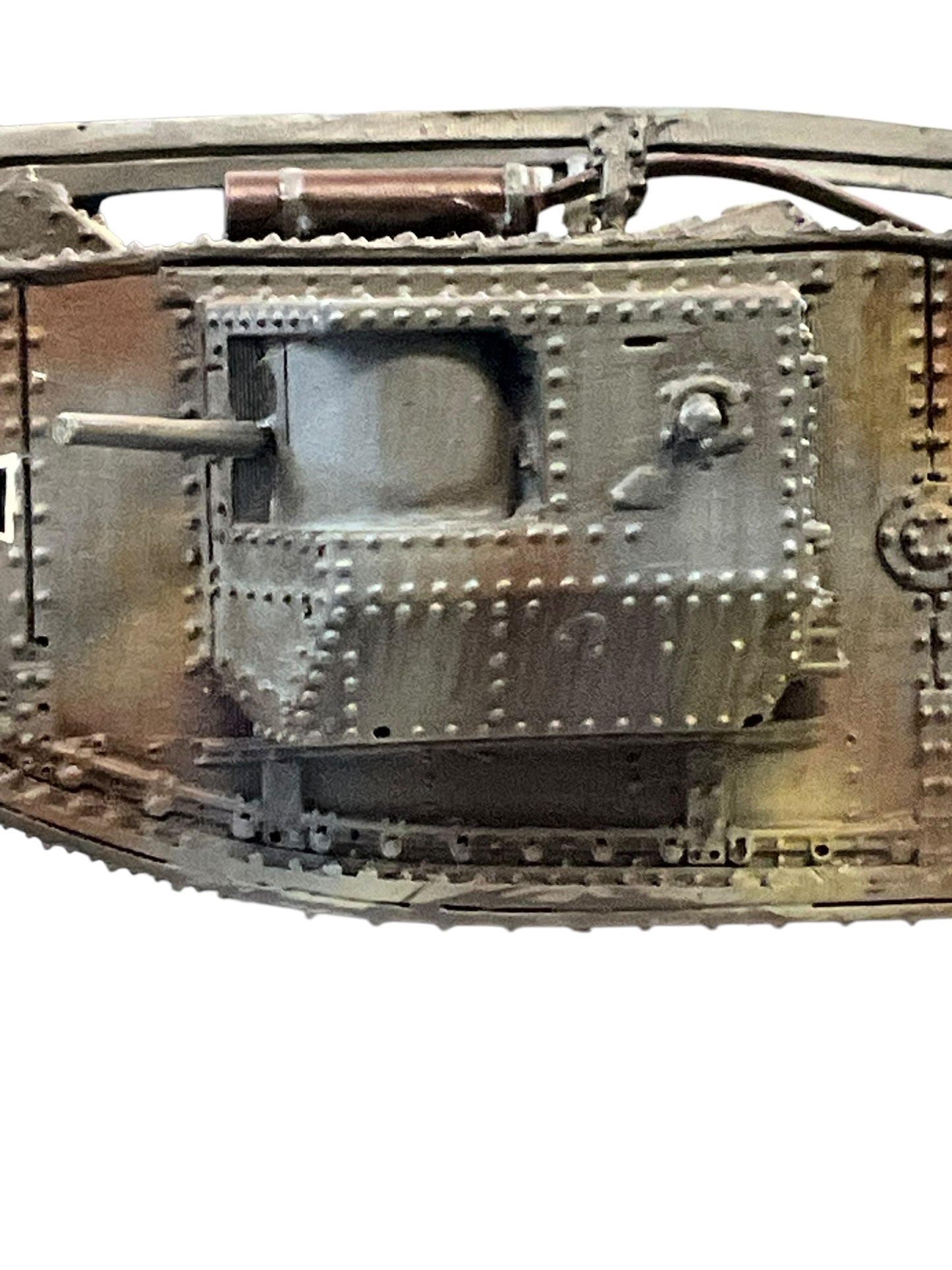 1/72 Wings of the Great War (WW10206) WW-I German BeutePanzer 2 "Paul" (Tank) Abteilung 12 *Captured British Mark IV "Male" (Tank)* Resin Model (Limited Edition)