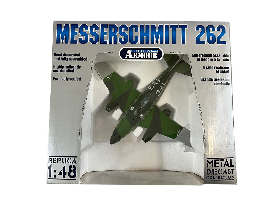 1/48 Artmour/Franklin-Mint (B11B302) Messerschmitt ME262A Schwalbe (White 3) flown by General Adolf GALLAND JV44 3rd Reich Luftwaffe (Limited Edition)