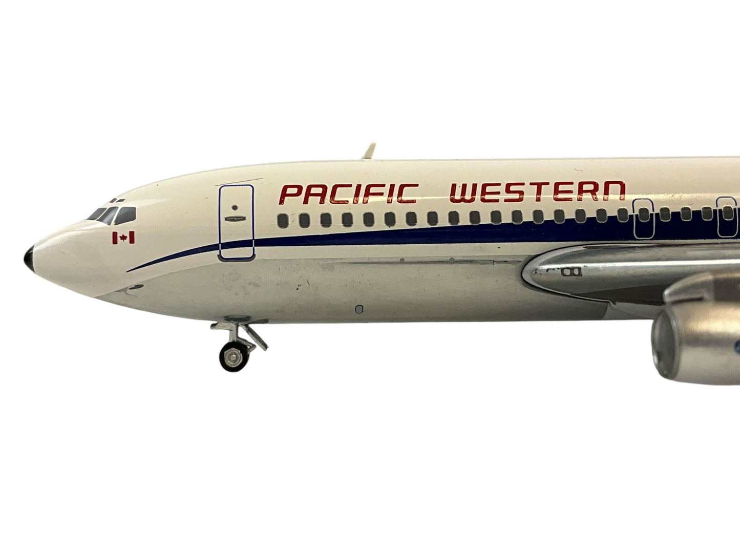 1/200 AeroClassics (WM-PWA-0113) Boeing B707-138BN (C-FPWV) PWA 2nd Livery (Blue Tail) Pacific Western Airlines (Limited Edition)