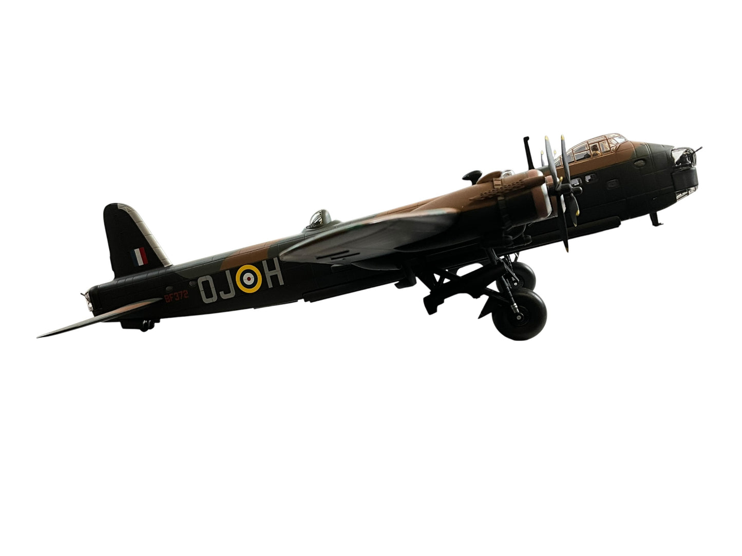 1/72 Corgi (AA39502) Short Stirling MK.I (BF372 /OJ+H) flown by F/SGT Rawdon ‘Ron’ Middelton V.C., 149 Sqdn R.A.F. (Limited Edition #1556 of Only 2200)
