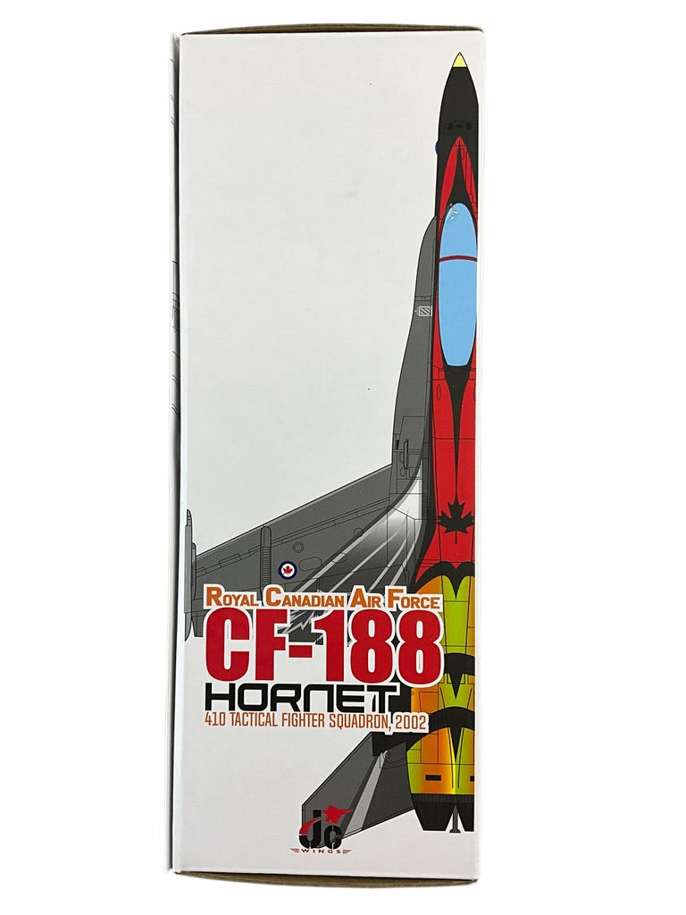 1/72 JC Wings (JCW72F18011) McDonnell Douglas (F18A) CF188 Hornet (188720) '20 Years CF18 Hornet" 410 "Cougars" Sqdn, Canadian Armed Forces 2004 Airshow Demo (Limited Edition of Only 600)