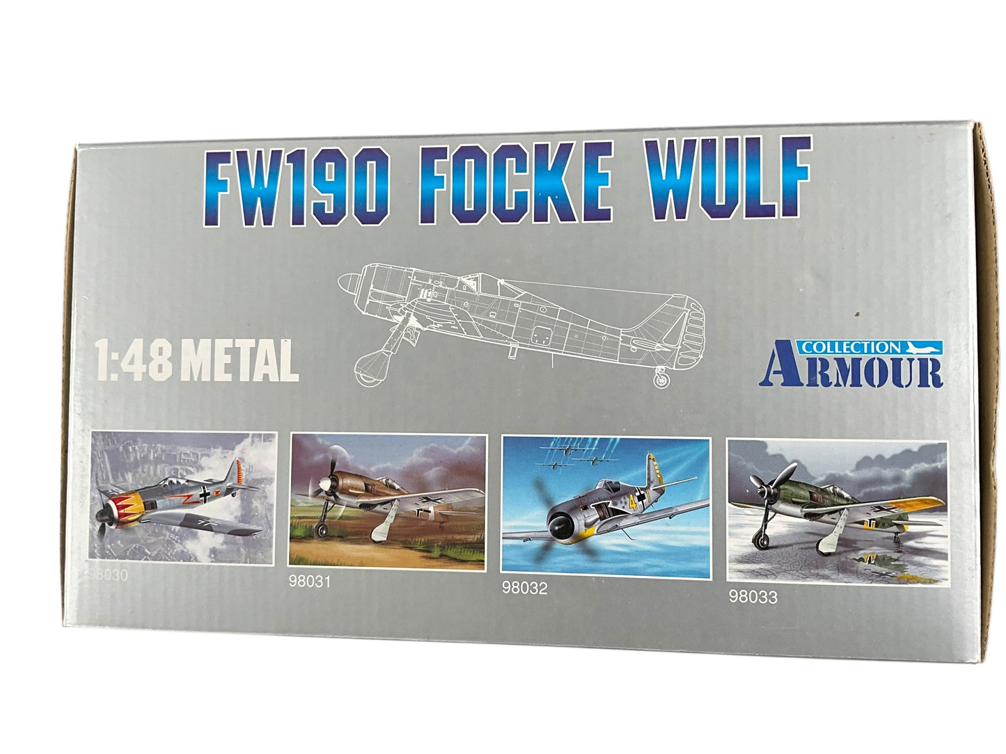 1/48 Armour/Franklin Mint (ART.98030/B11B223) Focke Wulf FW190-A5/U7 flown by WWII Ace Maj. Herman Graf (212 Kills) III./JG 52 Deutsch Reich Luftwaffe (Limited Edition)