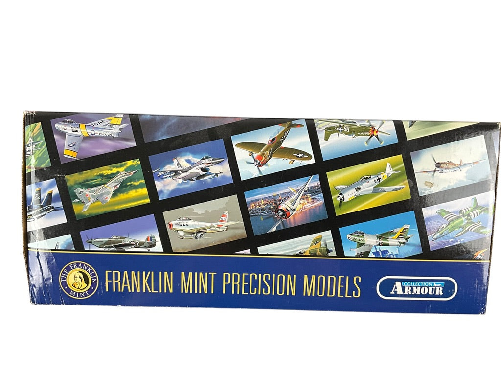 1/48 FRANKLIN-MINT (B11E679) McDONNELL DOUGLAS CF188 HORNET (188762) - 1993 "50th Anniversary of 410 Cougars Sqdn" Airshow Livery - in Lybia No-Fly Zone 2011 - 410 Sqdn C.F.B. Cold Lake, Alberta - CANADIAN ARMED FORCES (Limited Edition of Only 400)