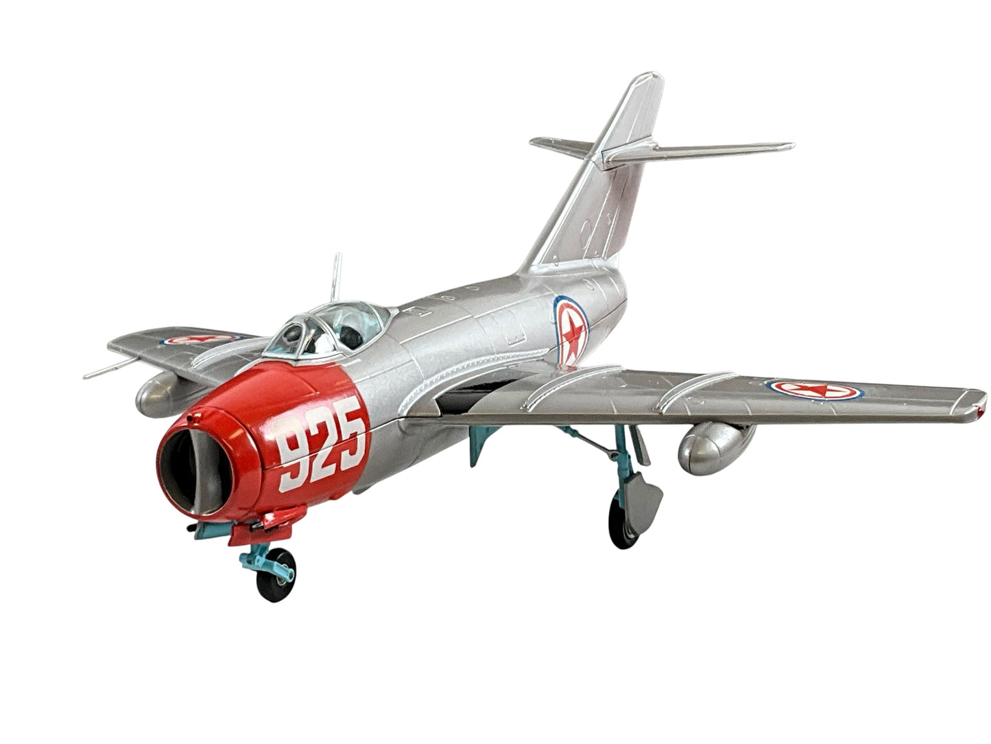 1/48 Franklin Mint/Armour (B11E404) MiG15 Fagot (925) 1/48 Franklin Mint/Armour (B11E404) MiG15 (925) "Big Night Boy" flown by (Soviet) Colonel Yevgeyi Pepelyavev (23 Kills) 196th IAP of 324th IAD of VVS, North Korea Air Force 1953 (Limited Edition)