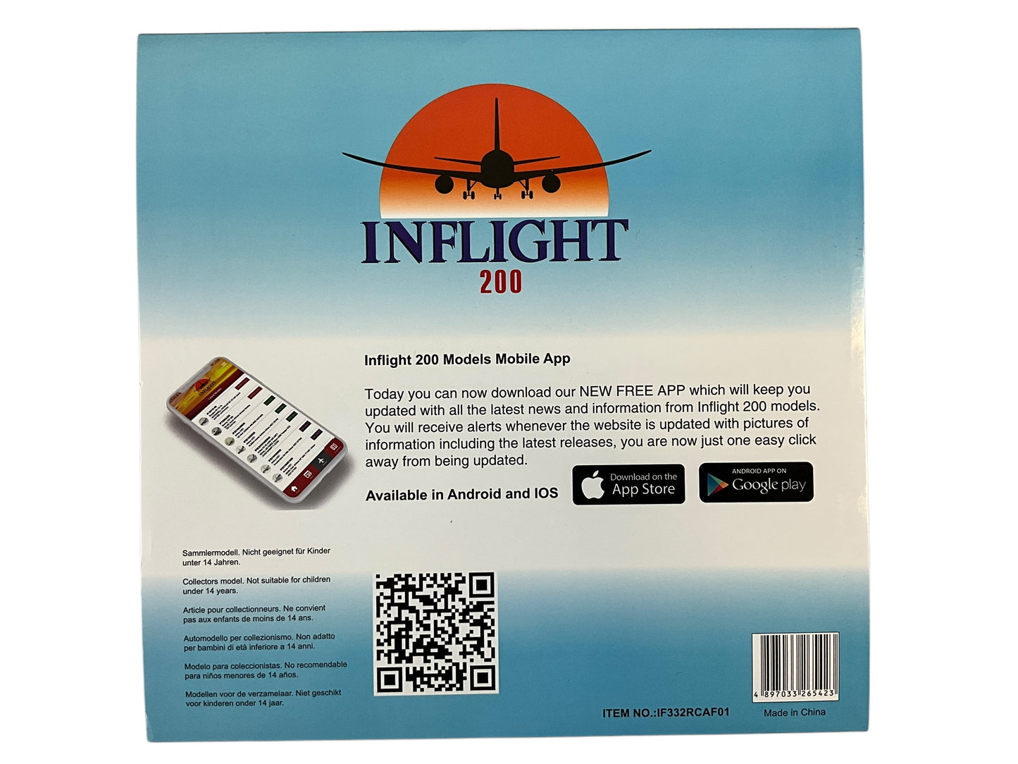1/200 Inflight200 (IF332RCAF01) Airbus A330-200 Husky (330002) 437 "Husky" Sqdn R.C.A.F. (Limited Edition)