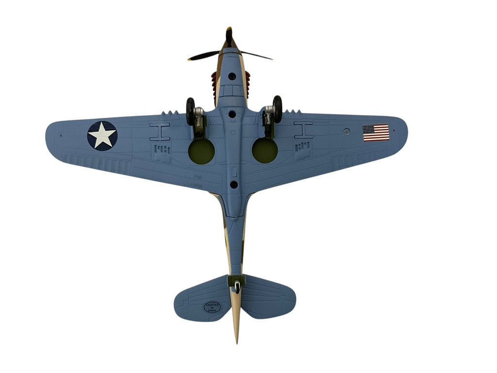 1/48 Franklin Mint/Armour (B11B621 Curtiss P40F WartHawk (114378) "Dammit" Operatio Torch 33 FG, 12th AF, U.S.A.A.F. (Limited Edition)