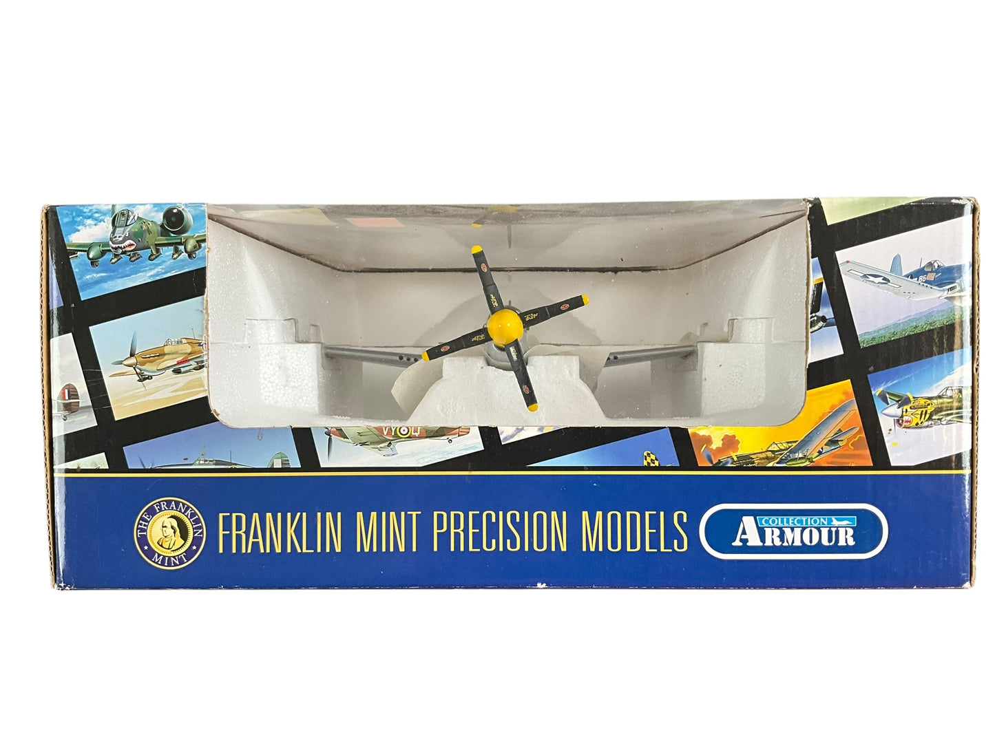 1/48 Franklin Mint/Armour (B11B673) North American F6D (P51D) Mustang (414779 / R7+V) "Special Version" GR 2/23 Savoie, Armee De L'Air, Freiburg, France 1945 (Limited Edition) 2004 Release