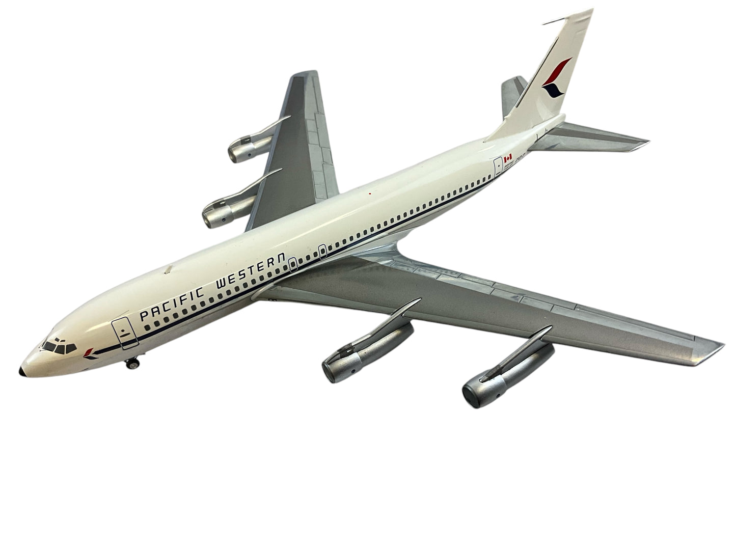 1/200 AeroClassics (WE-PWA-0117) Boeing B707-138BN (C-FPWV) - PWA !st Livery - Pacific Western Airlines (Limited Edition)
