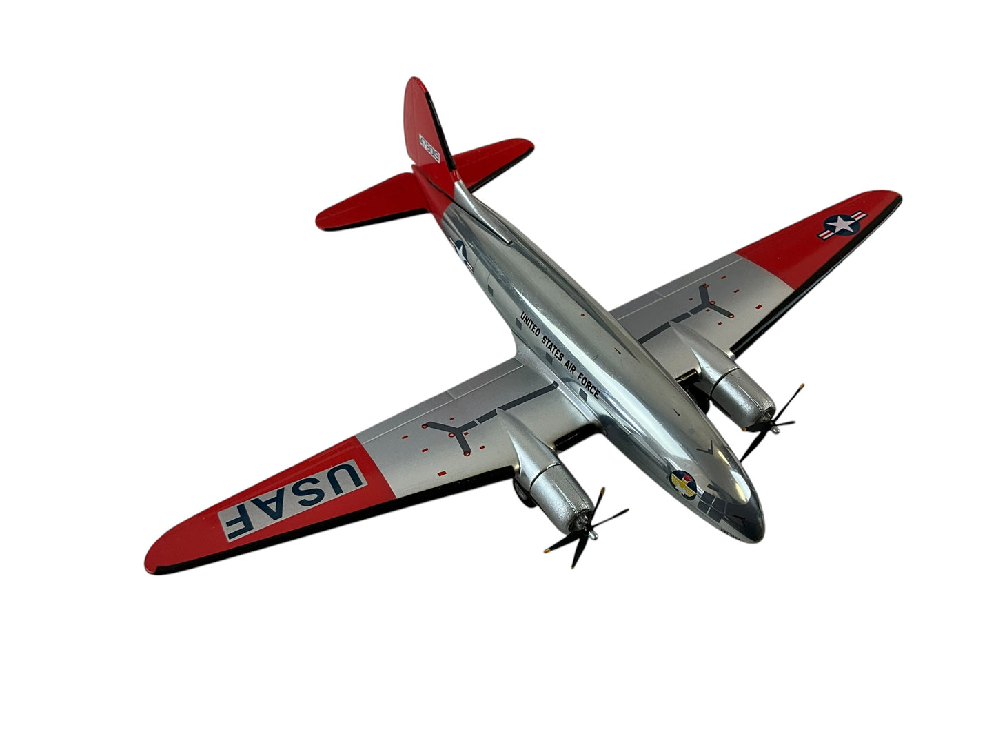 1/200 Western Models (AC219763) Curtiss C46D Commando (478019) U.S.A.F. Palmdale Air Park, California (Limited Edition)