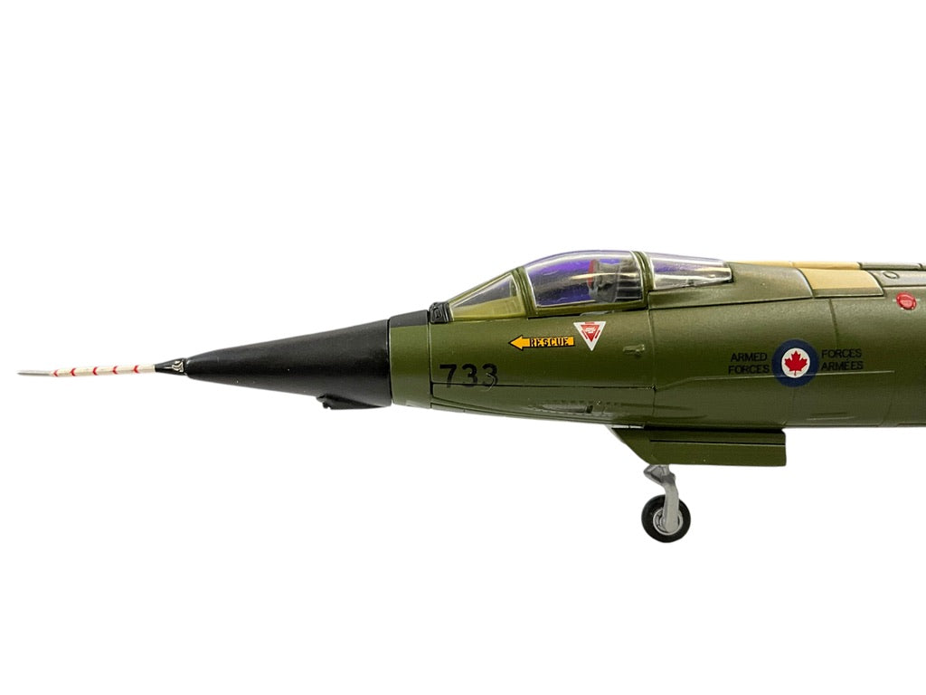 1/72 Hobbymaster (HA1065) Canadair (Lockheed) CF104 Starfighter (104733) #1 Canada Air Group - West Germany - Canadian Armed Forces 1976 (Limited Edition)