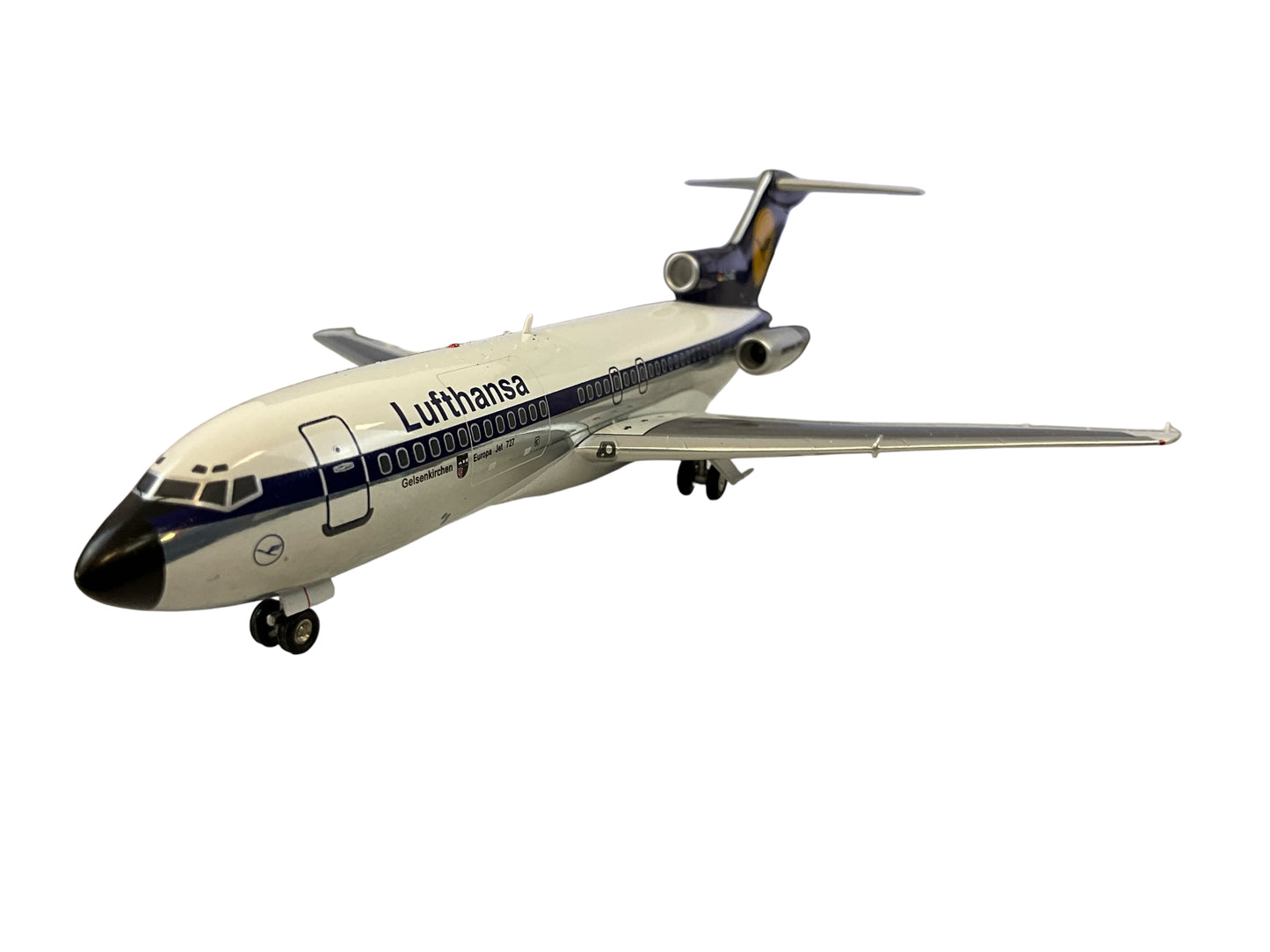 1/200 (Inflight200) J-Fox (JF-727-1-004P) BOEING B727-100 (D-ABIZ) ""Gelsenkirchen" 5th Livery Lufthansa (Limited Edition)