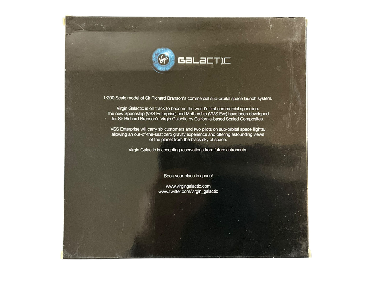 1/200 JC Wings (VG2VGX001) Galactic White Knight (N348MS & N33955) 1st Livery - Virgin Galactic (Limited Edition)