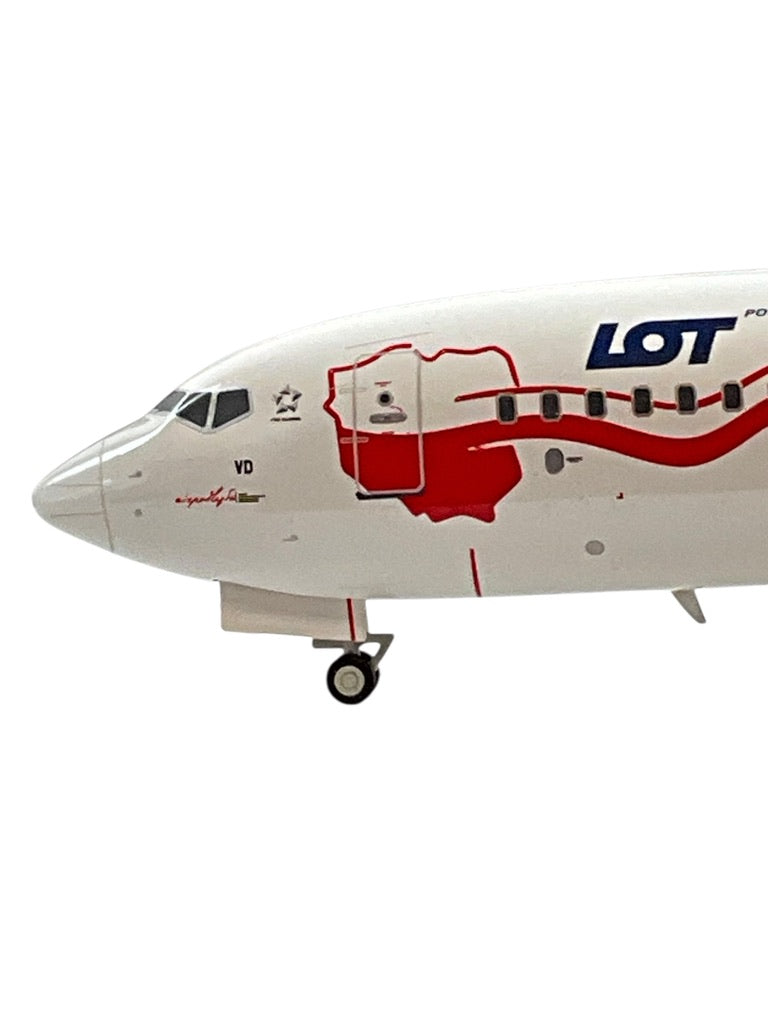 1/200 INFLIGHT200 (IF737MAXLOT02) BOEING B737MAX8 (SP-LVD) LOT POLISH AIRLINES "PROUD of POLAND'S INDEPENDENCE" Livery 2018 (LIMITED EDITION) 2024 Release