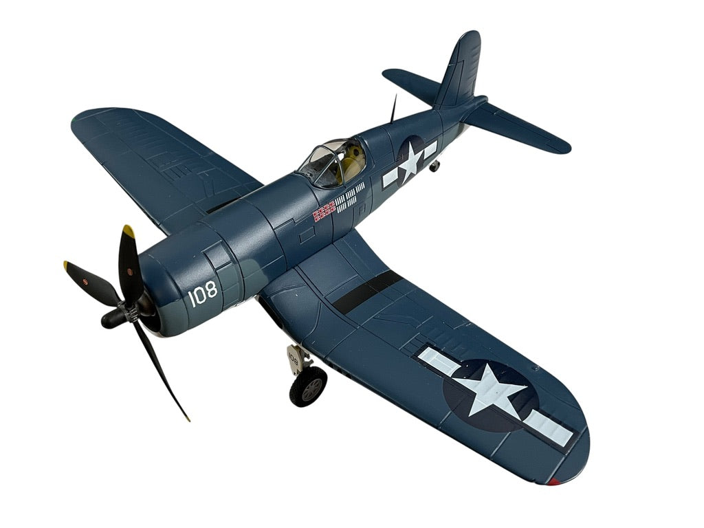 1/48 Armour/Franklin Mint (98059) Chance Vought F4U Corsair (108) flown by WWII Ace G.L.Holowell (8 Kills) VMF11 "DEVIL DOGS" U.S.M.C. (Limited Edition)