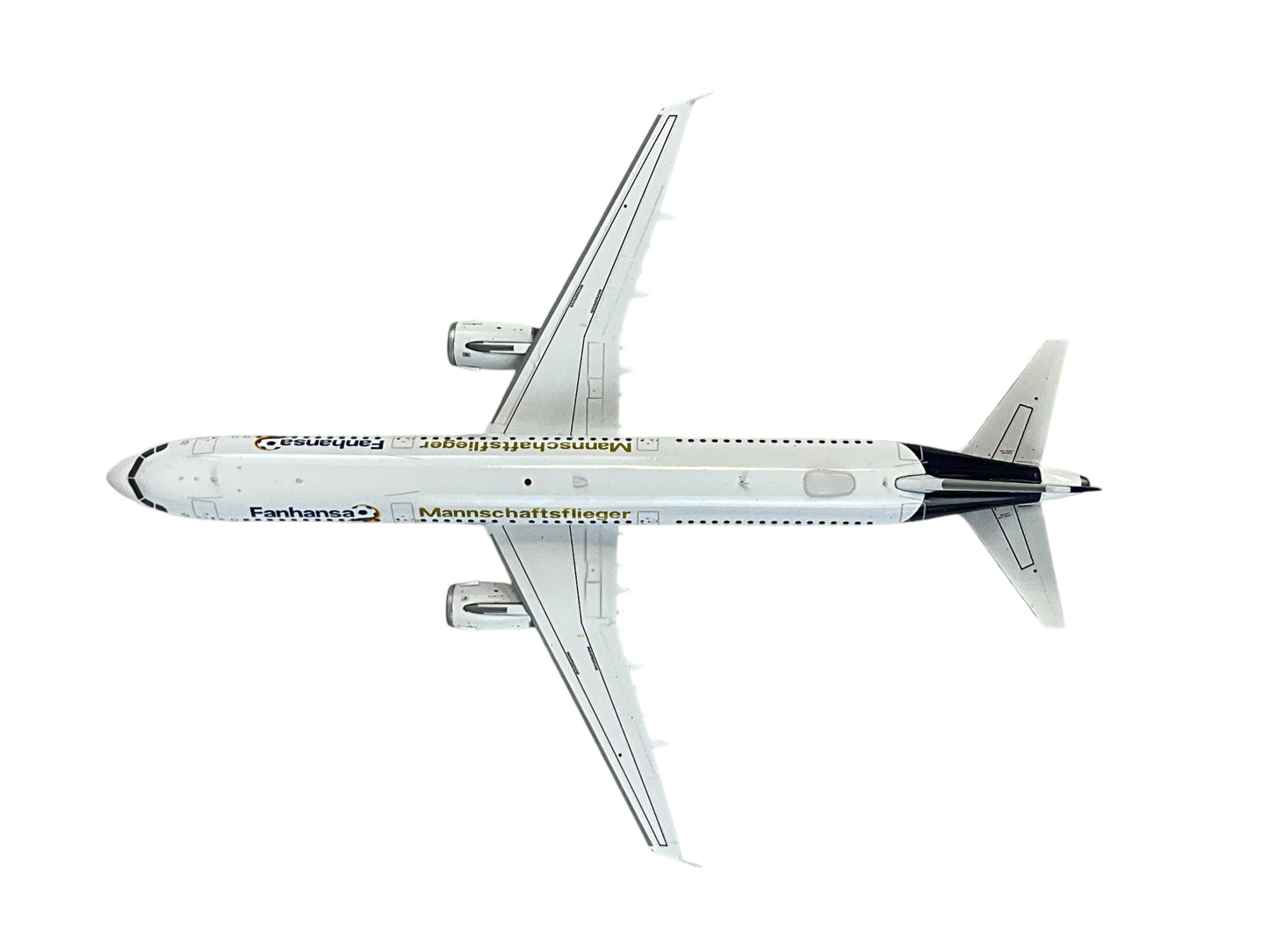1/200 (Inflight200) J-Fox (JF-A321-024) Airbus A321-200 "Lindau" (D-AISQ) "Fanhansa Mannschaftsflieger" 7th Livery Lufthansa (Limited Edition)