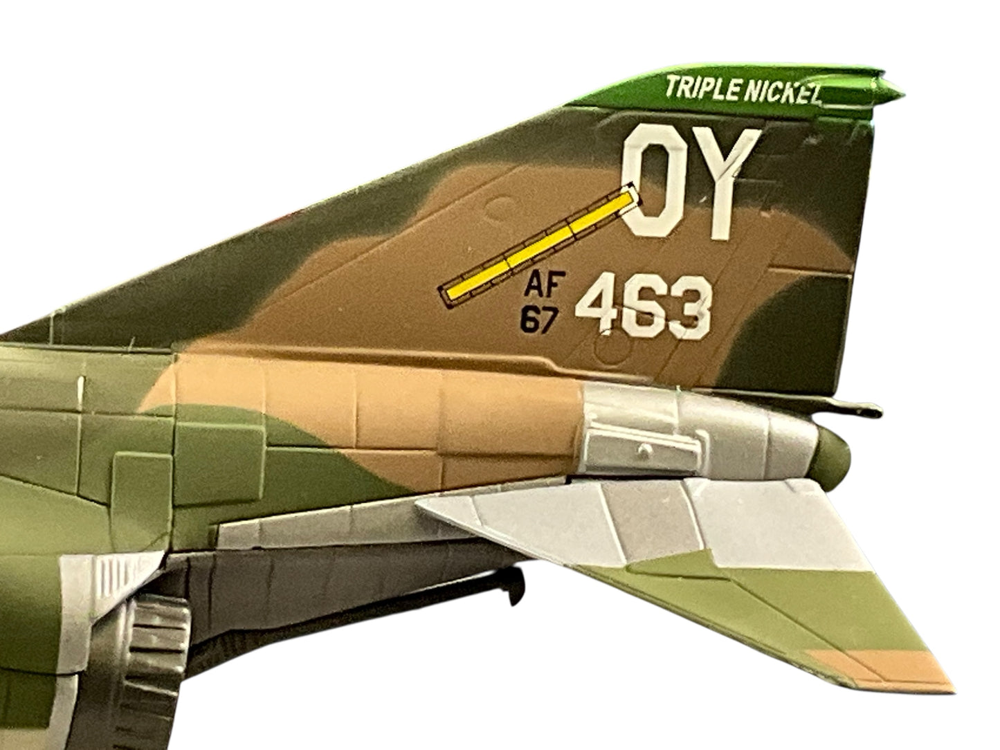 1/48 Franklin Mint/Armour (B11E387) McDonnell Douglas F4D Phantom II (67-463) flown bt Richard "Steve" Richie (5 Kills) Udorn RTAFB, Thailand, 1972, 432nd TRW, 555th TFS, U.S.A.F. Vietnam War (Limited Edition)